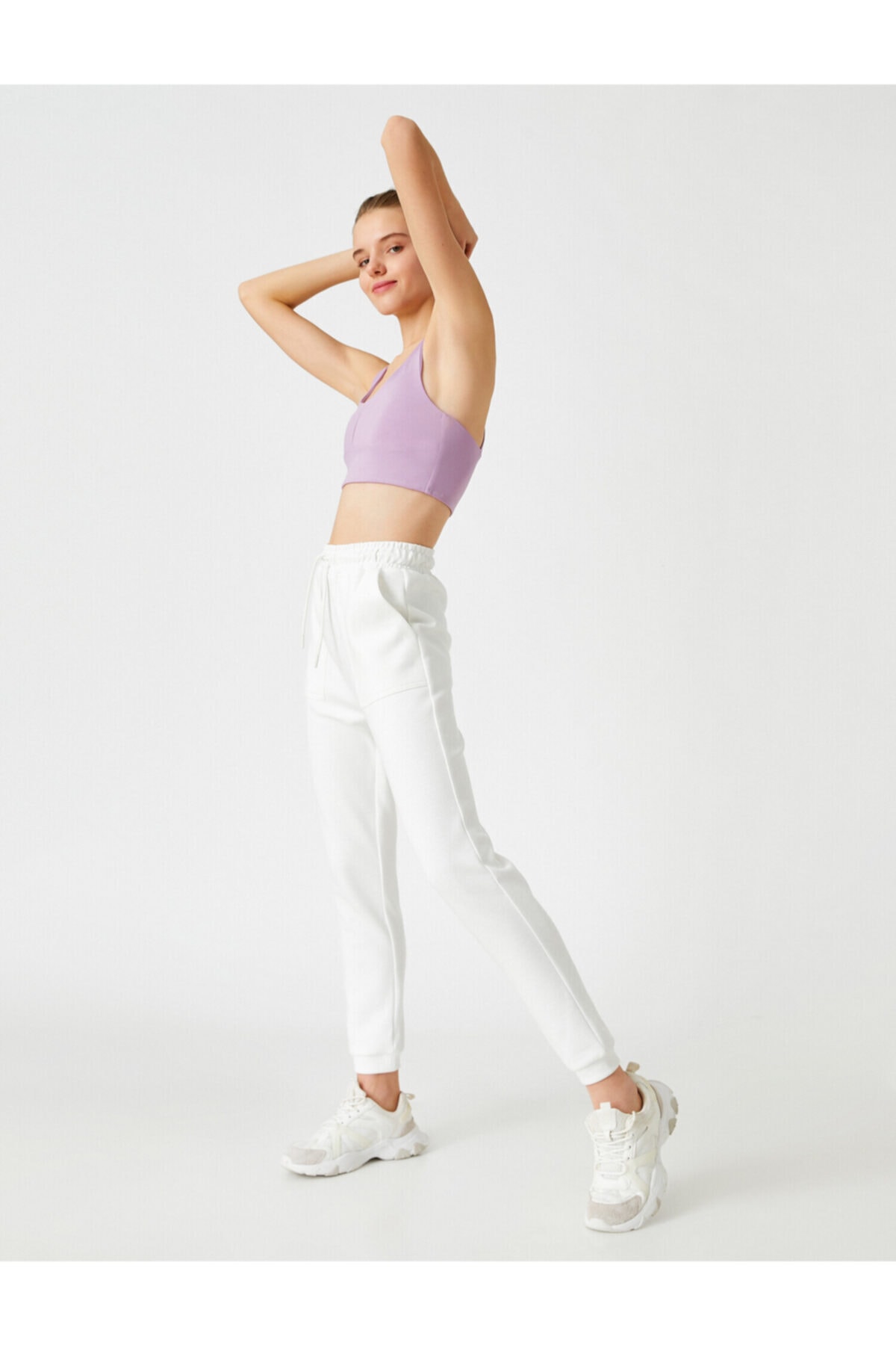 Koton Sweatpants - Weiß - Joggers
