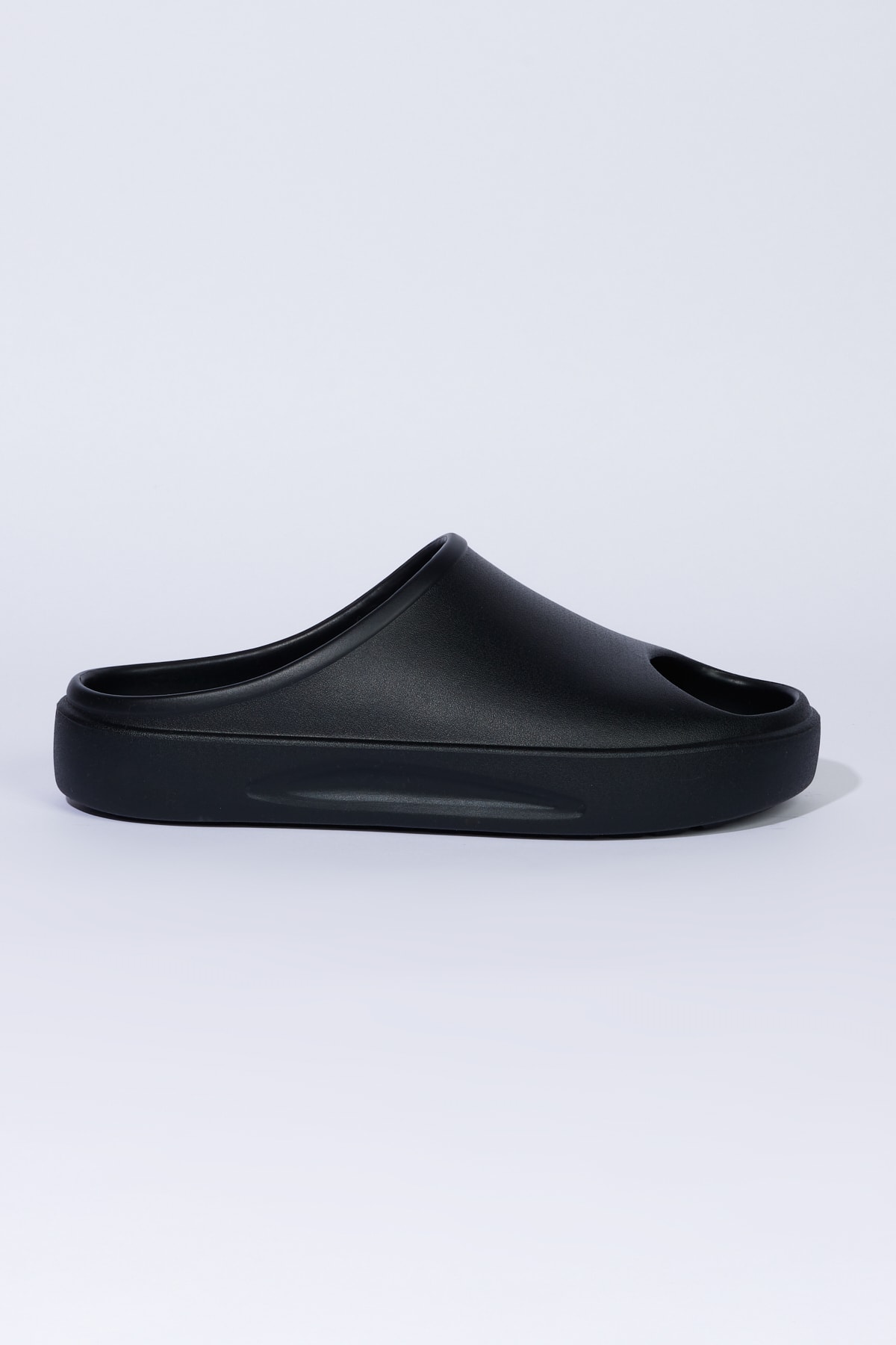 AC&Co / Altınyıldız Classics Men's Black Flexible Comfortable Sole Patterned Slippers