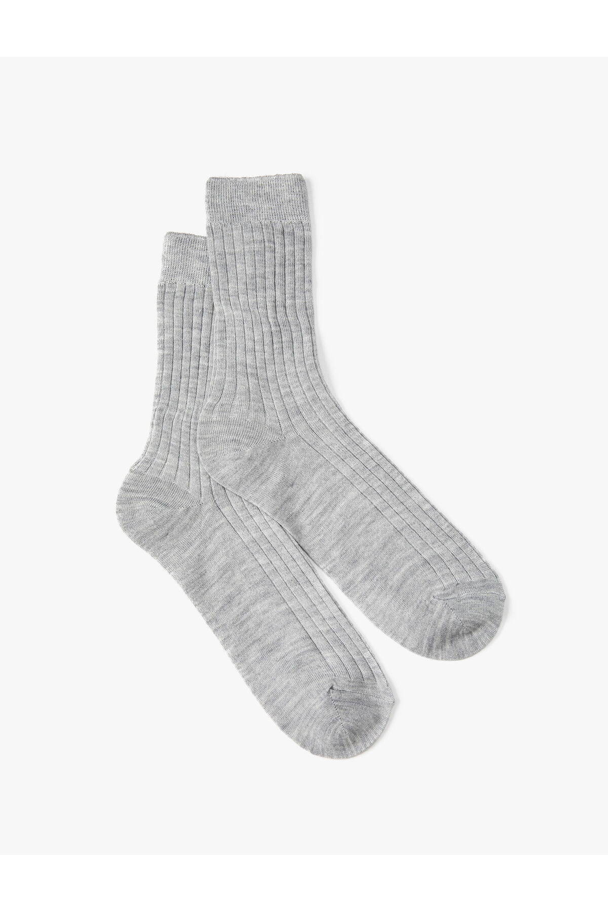 Koton Socket Socks Thick Textured Wool Blend