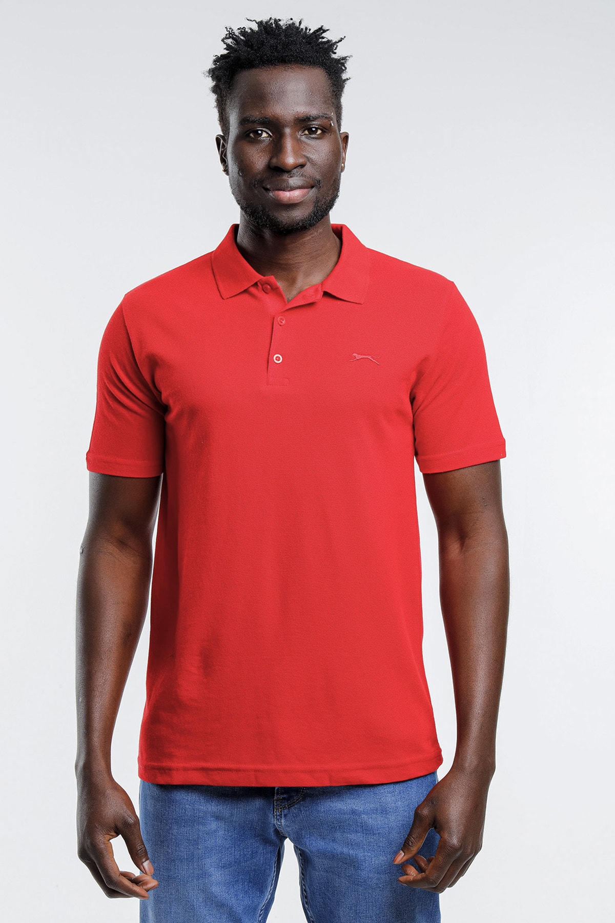 Slazenger Pánske červené tričko