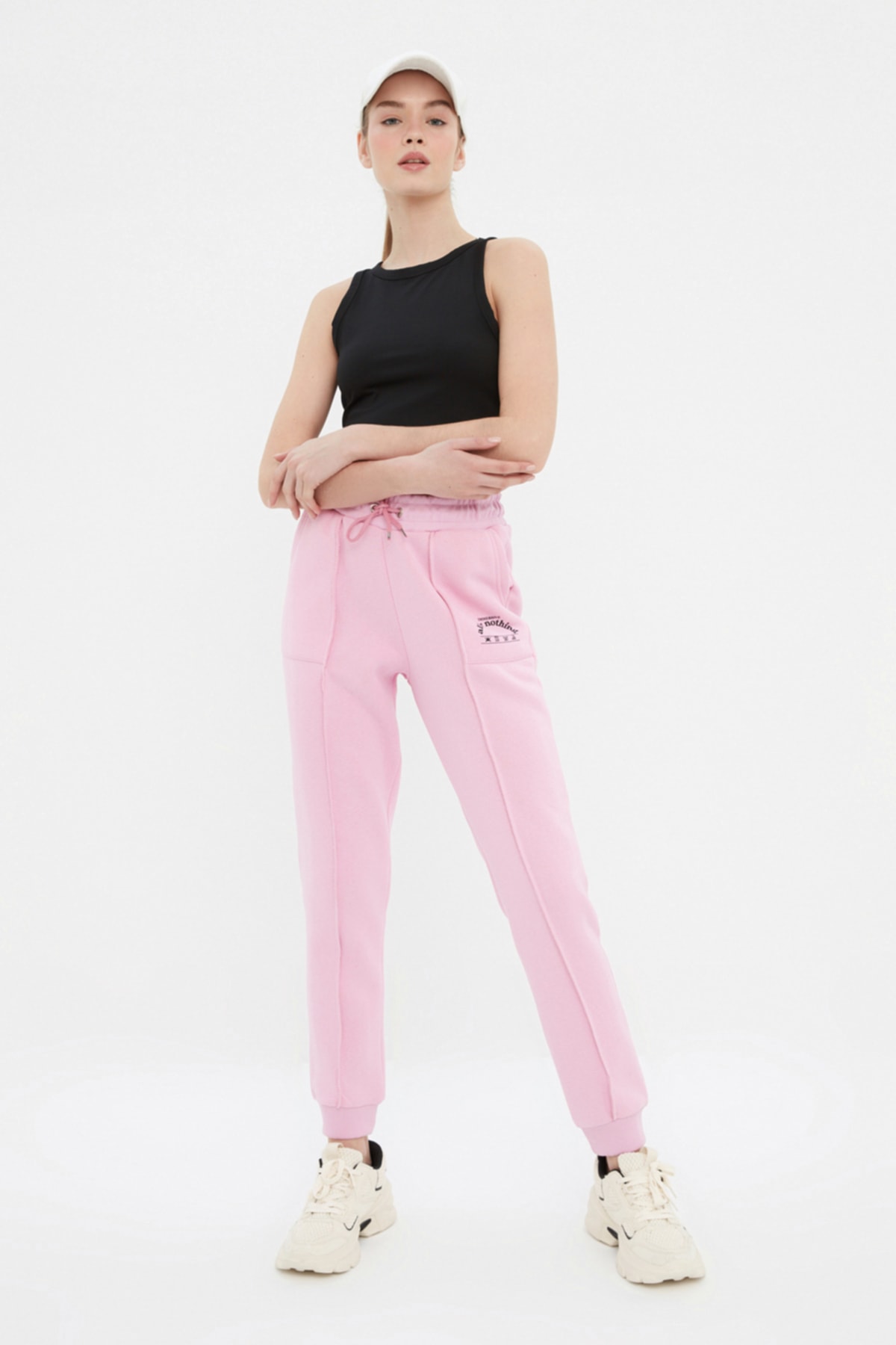 Trendyol Sweatpants - Rosa - Joggers