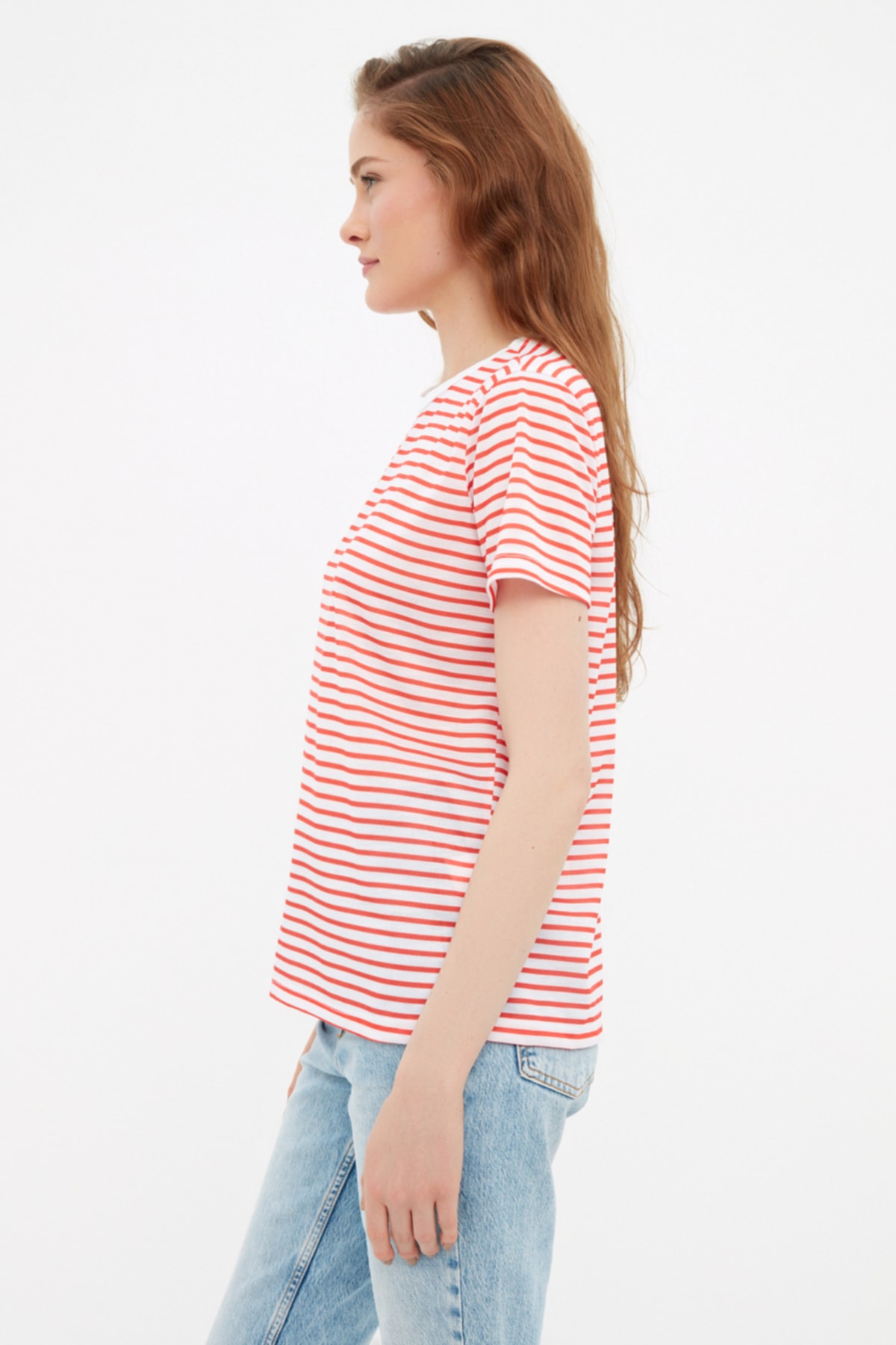 Dámske tričko Trendyol Striped