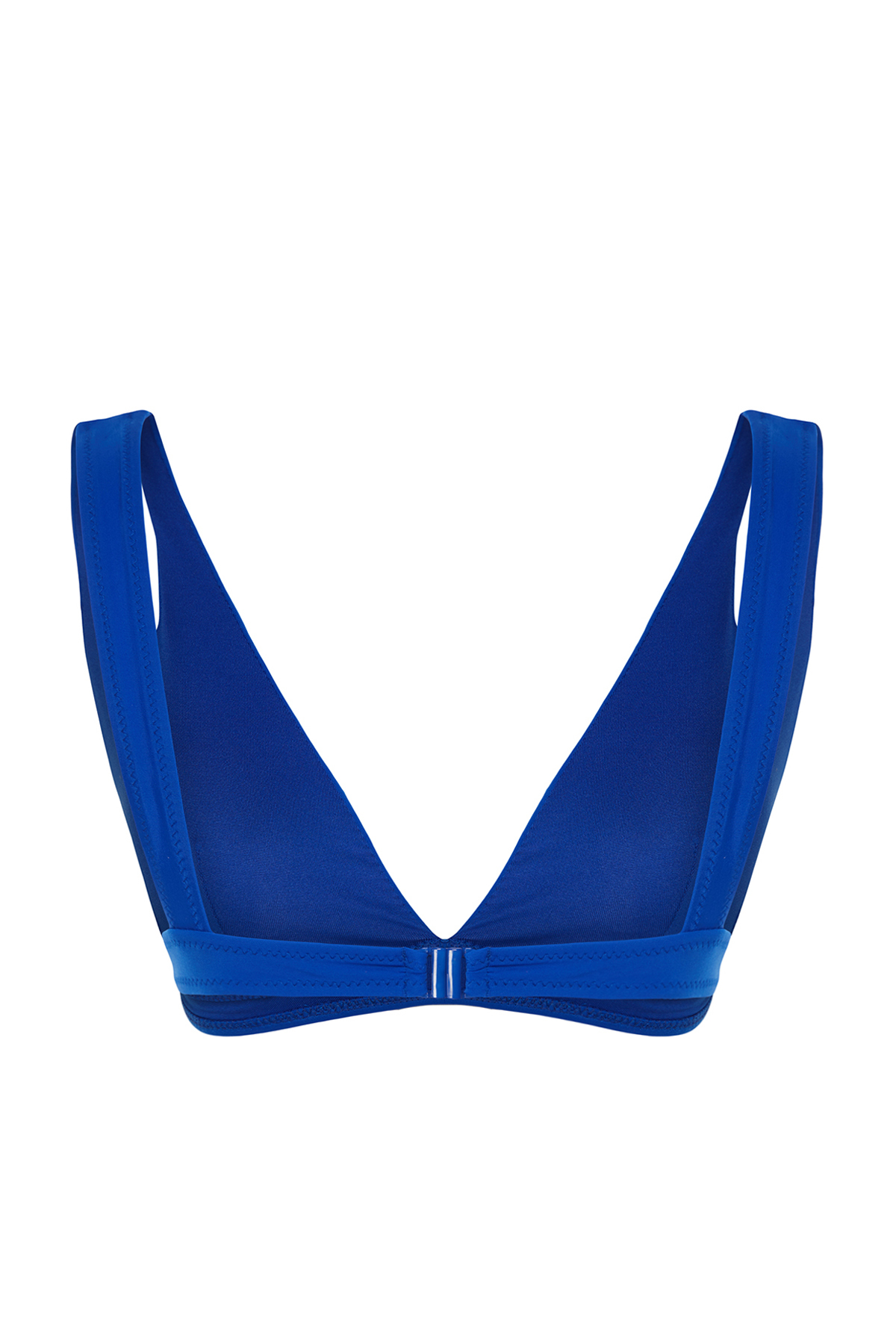 Trendyol Saks Triangle Cut Out/Windowed Bikini Top