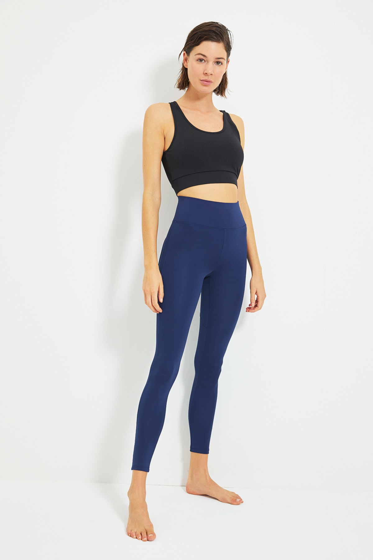 Trendyol Navy Blue tricotate Sport Jamggings