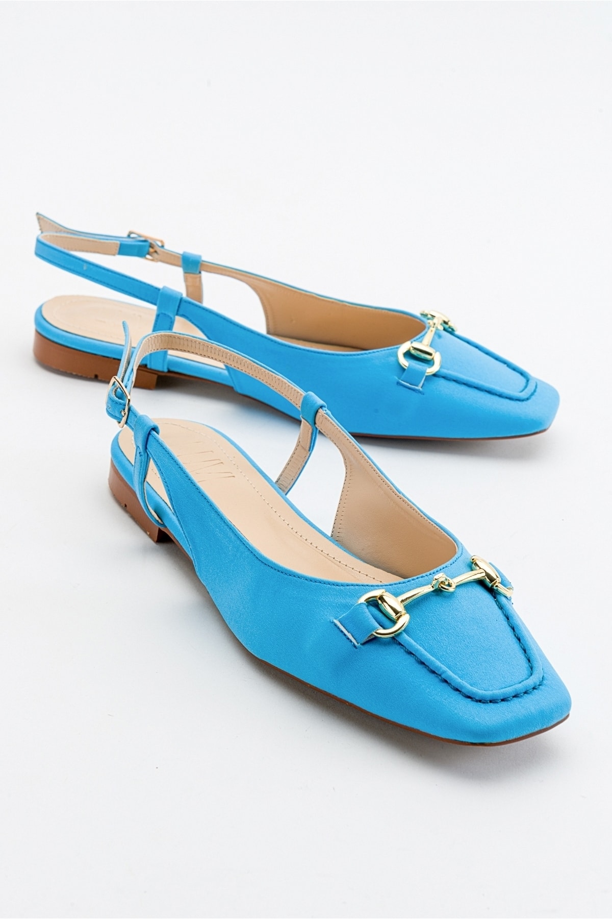 Levně LuviShoes Area Bebe Blue Women's Sandals