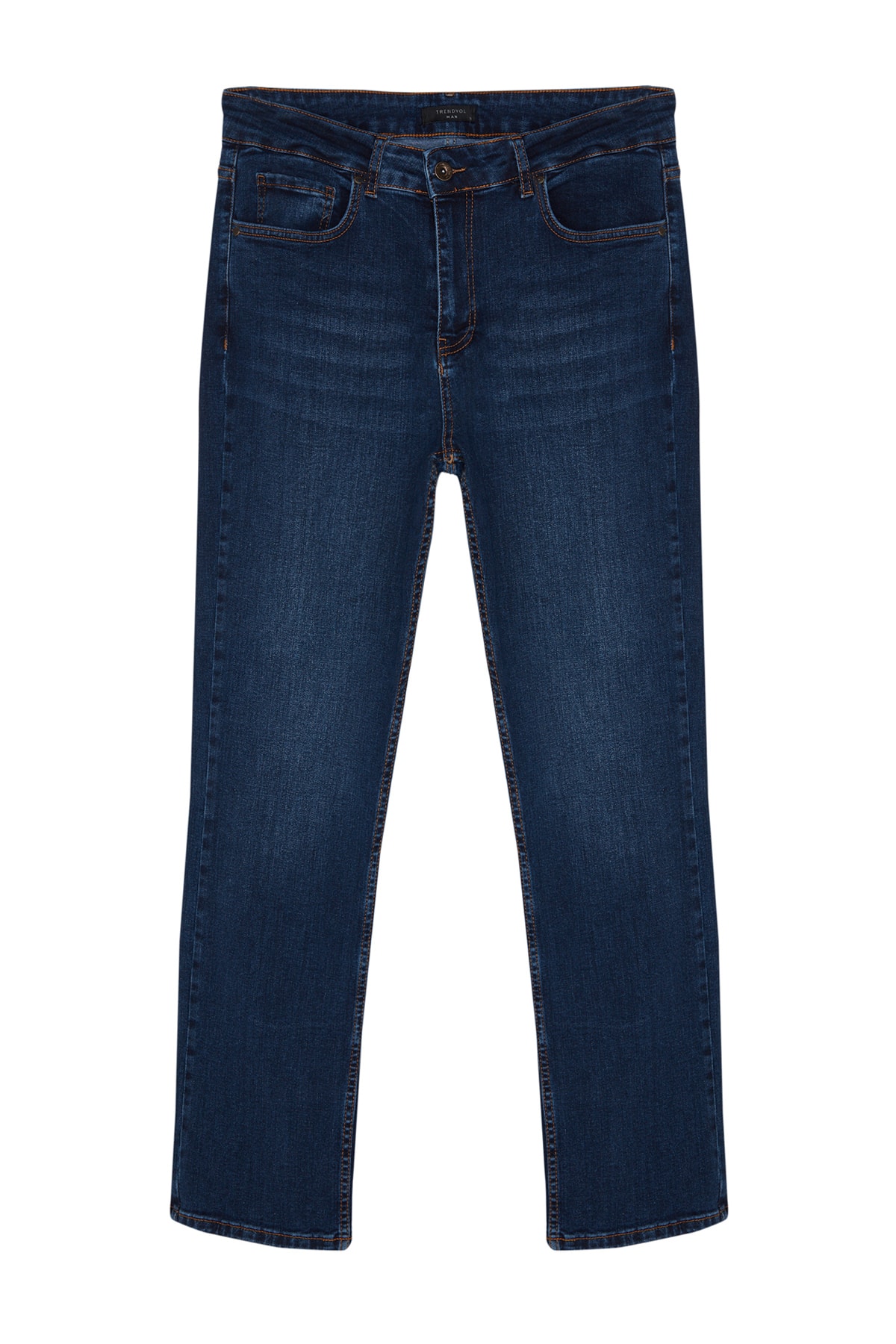 Trendyol Indigo Stretchy Fabric Regular Fit Jeans Denim Trousers