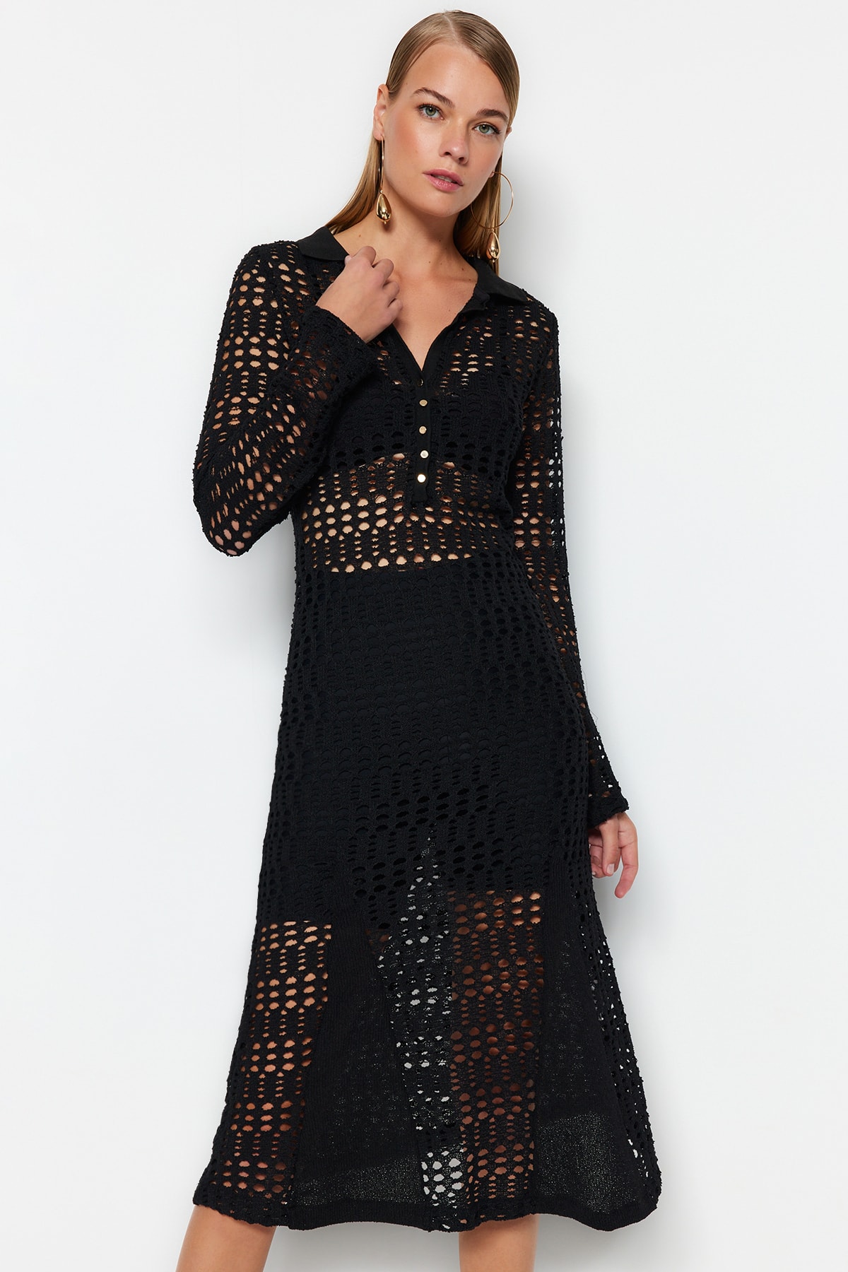 Trendyol Dress - Black - Shift