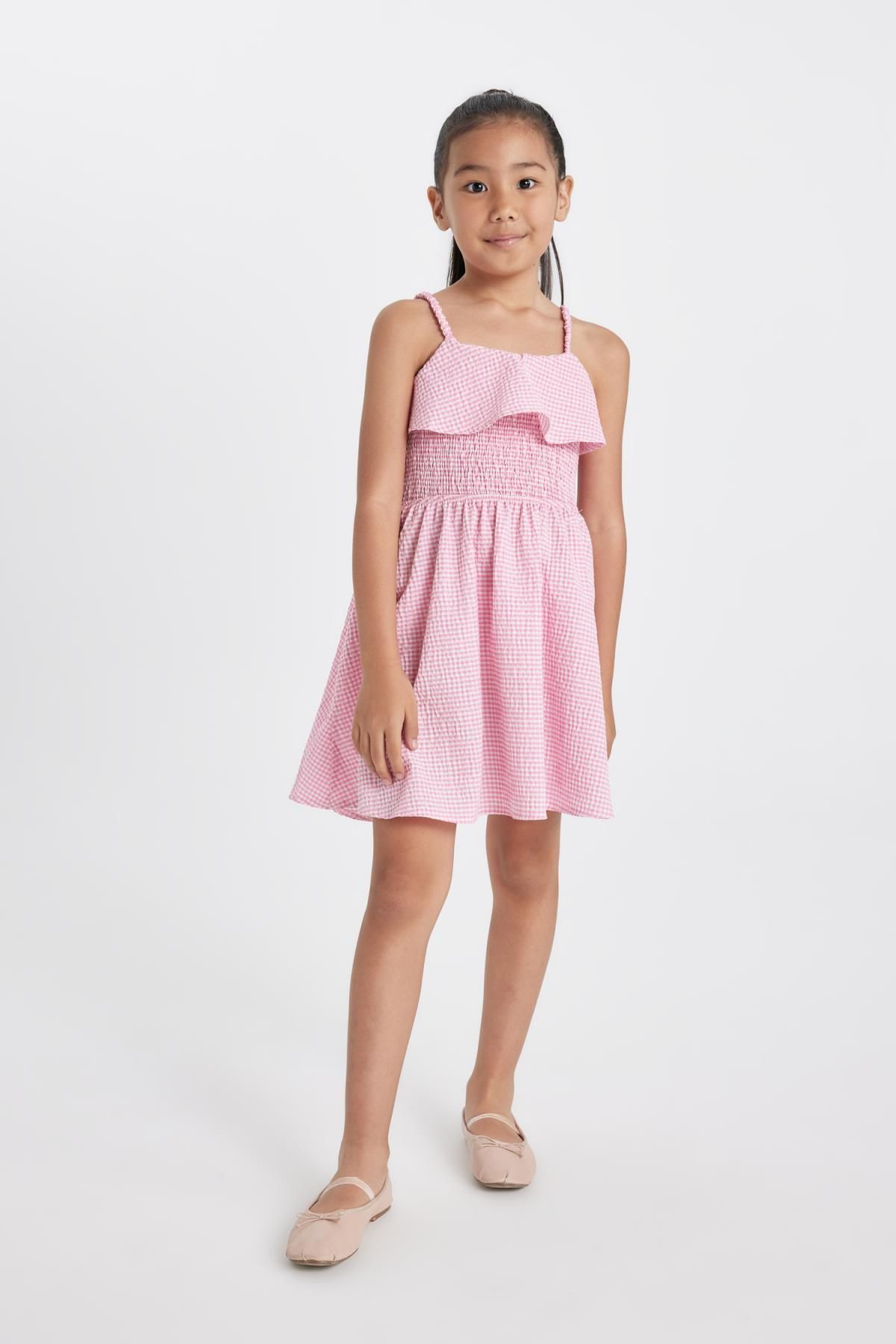 DEFACTO Girl's Strappy Dress