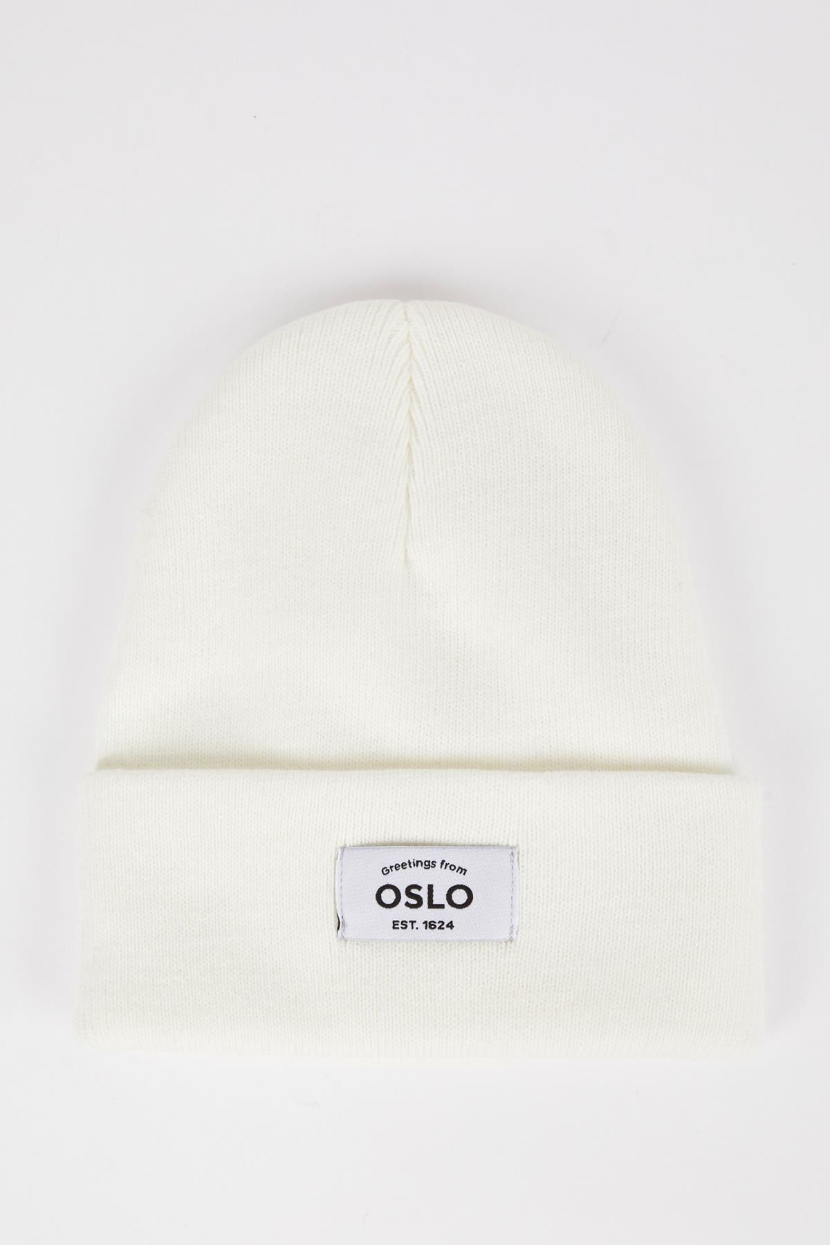 DEFACTO Women's Woven Labeled Beret