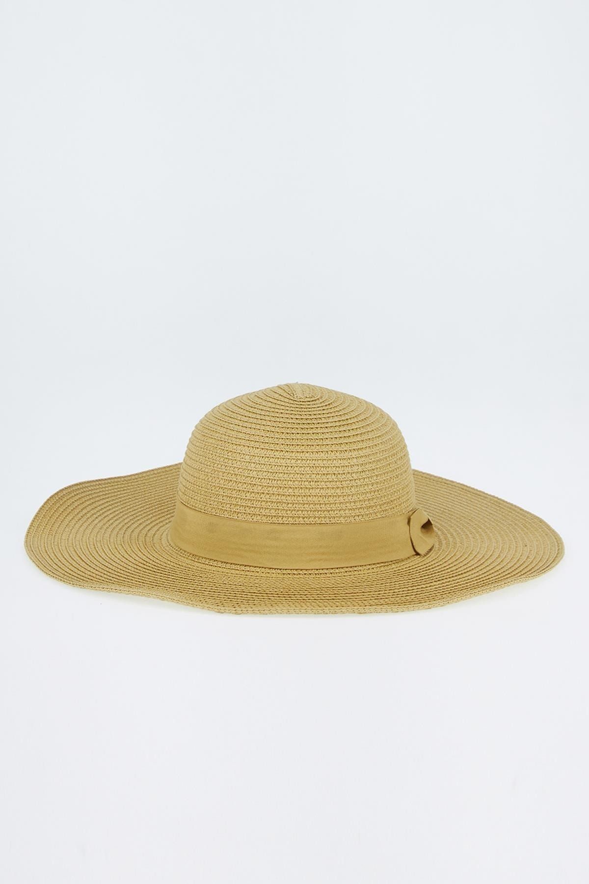 DEFACTO Women's Straw Hat with Ribbon Detail