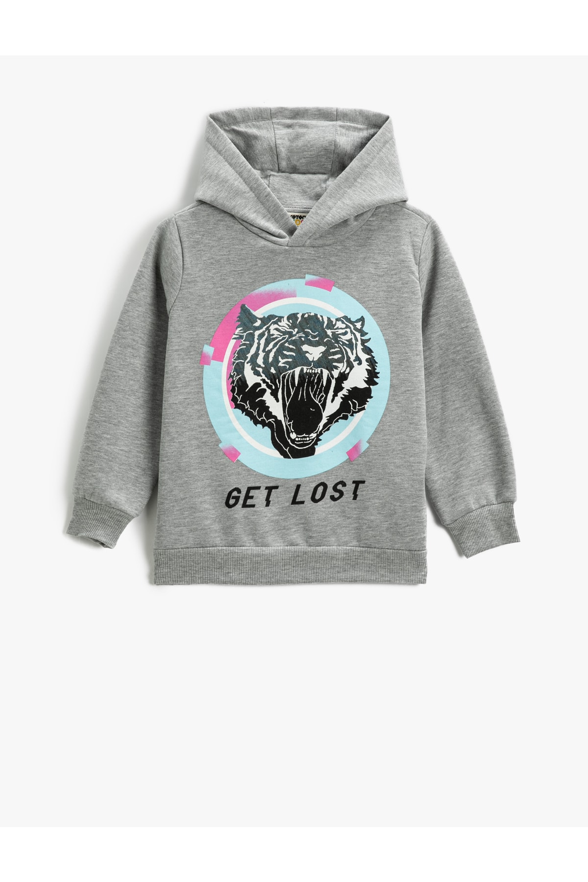 Koton Sweatshirt - Gray - Oversize