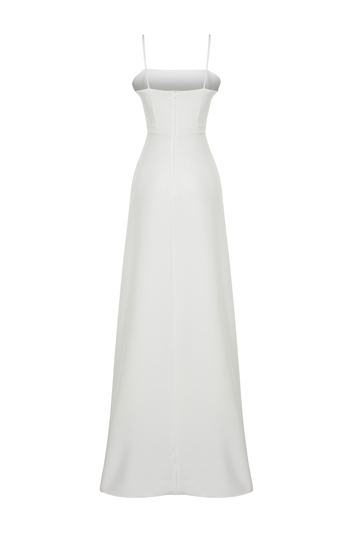 Trendyol Bridal White A-Line Woven Elegant Evening &amp; Graduation Dress