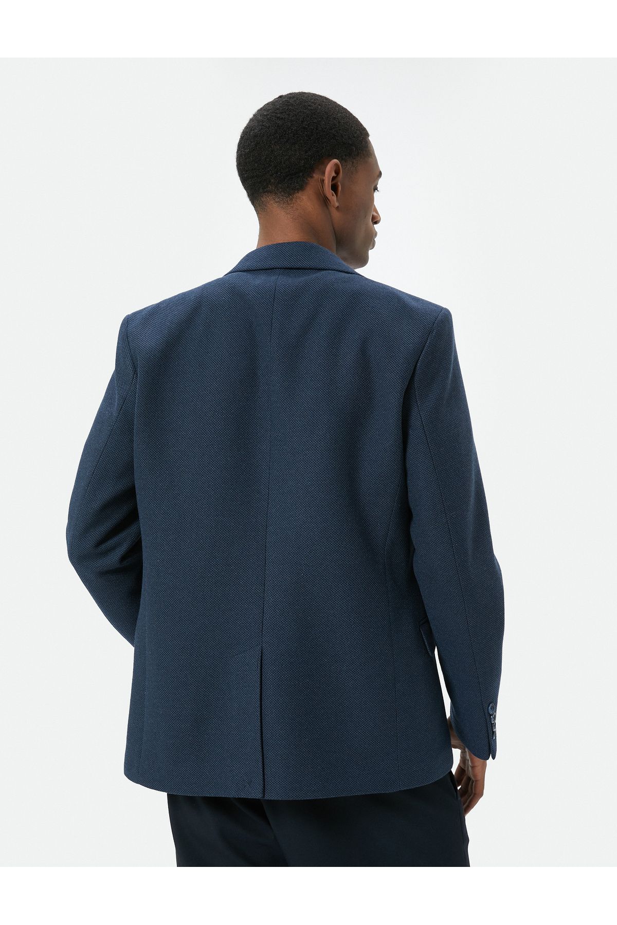 Koton Blazer Jacket Slim Fit Flap Double Pocket Detail Buttoned