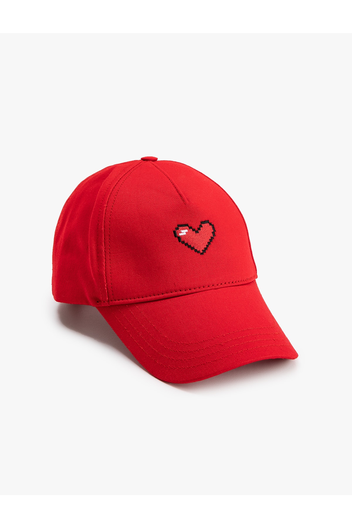 Koton Cap Hats with Heart Shape Adjustable Back Cotton