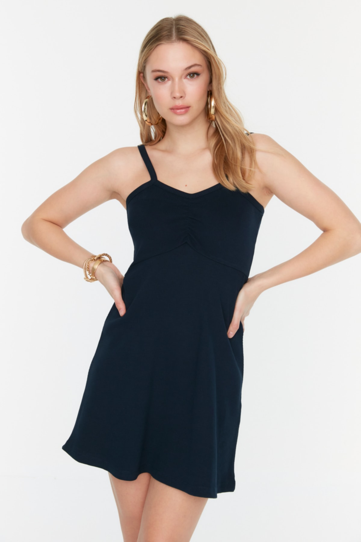 Women's dress Trendyol Knitted