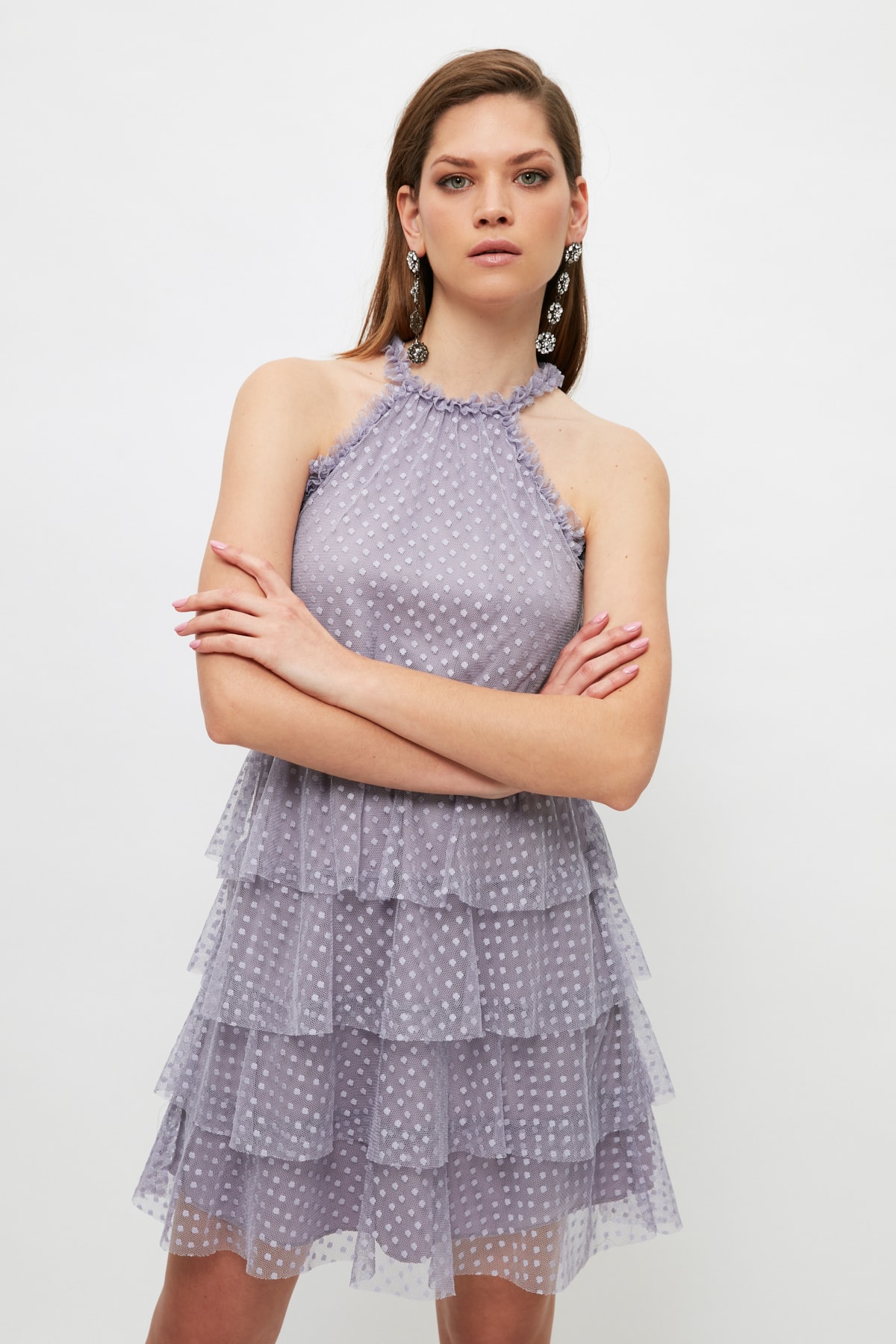 Rochie dama, Trendyol Tulle Detailed