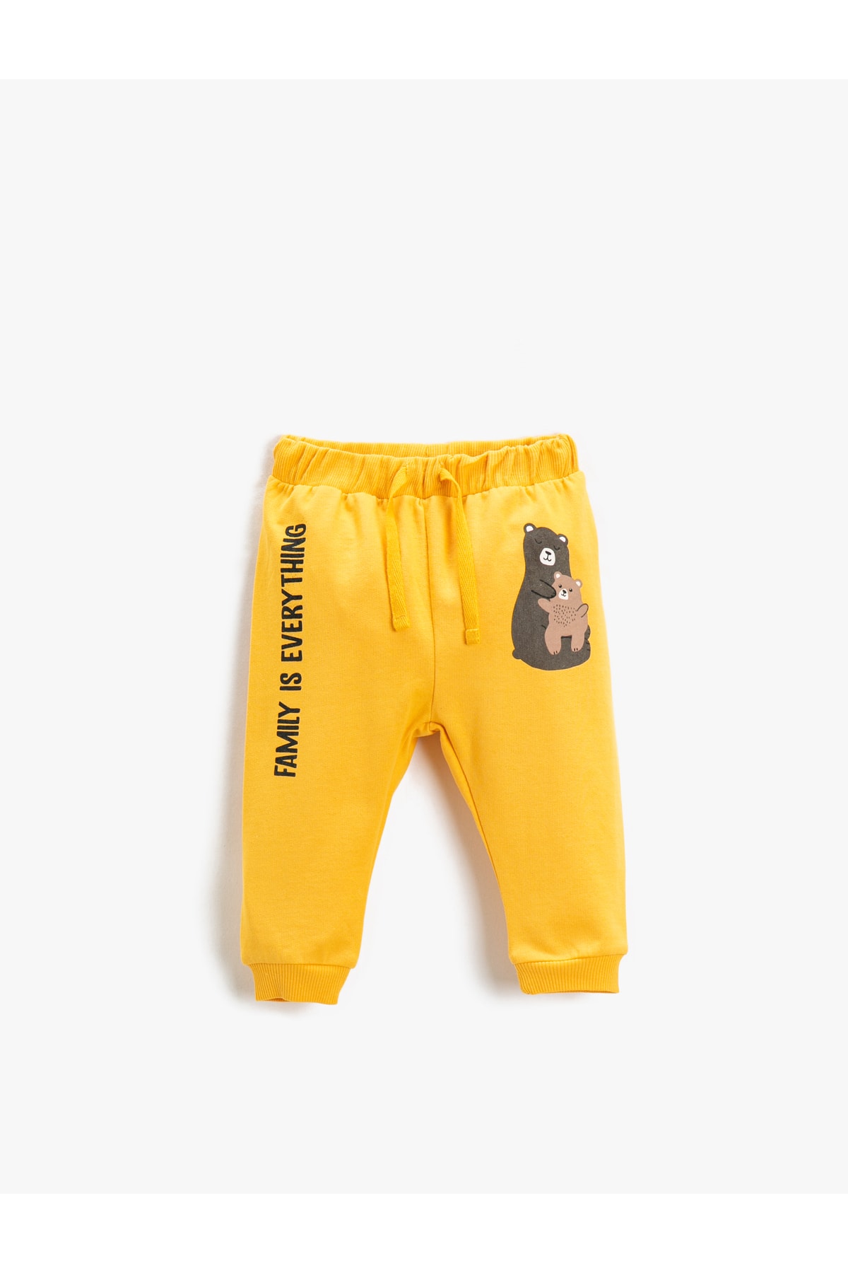 Koton Printed Jogger Sweatpants Tie Waist Cotton Cotton