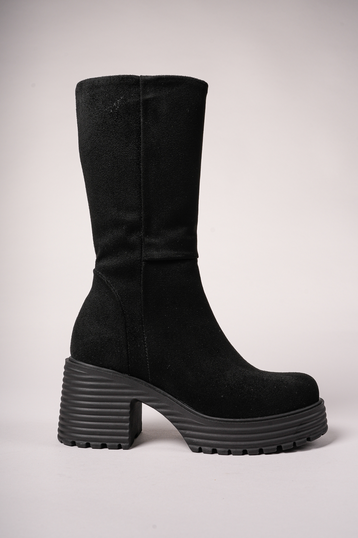 Levně Riccon Henelra Women's Boots 0012270 Black Suede