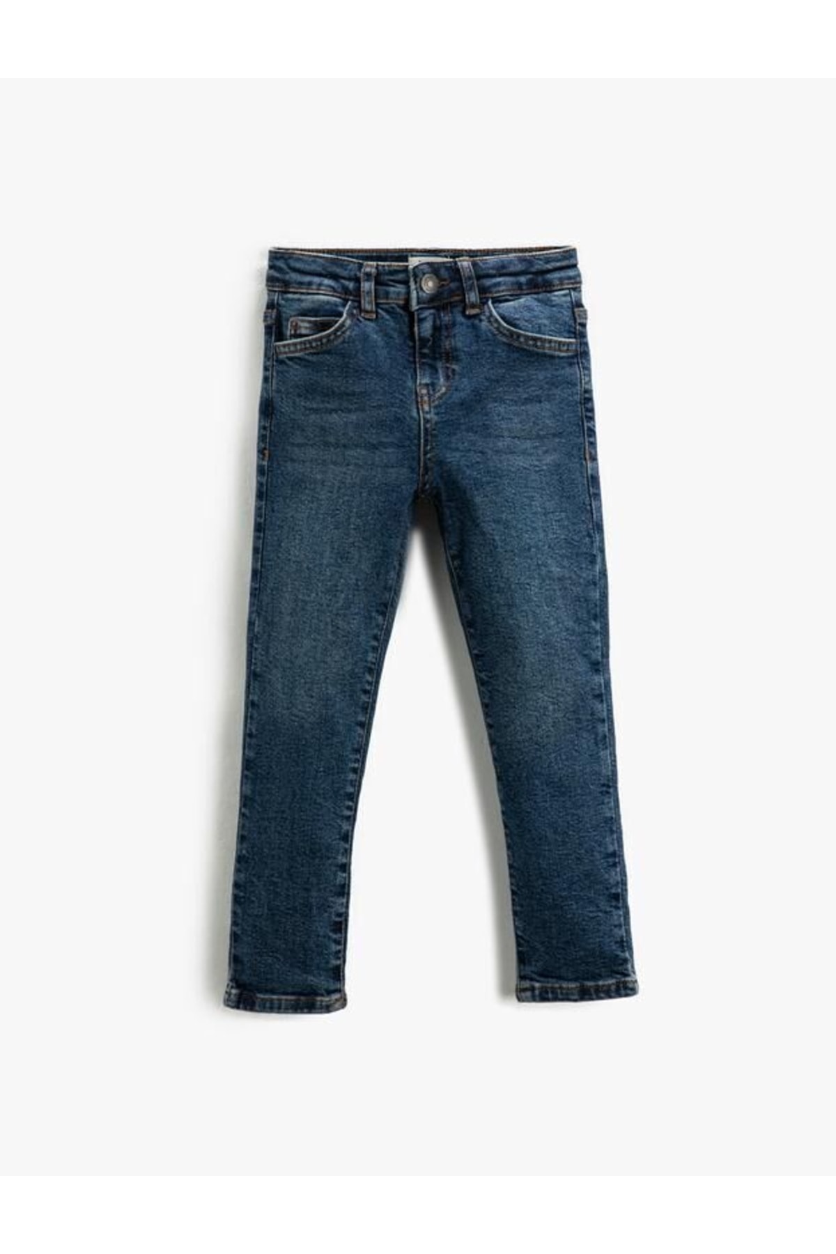 Levně Koton Boys' Jeans Straight Leg Regular Waist - Straight Jeans