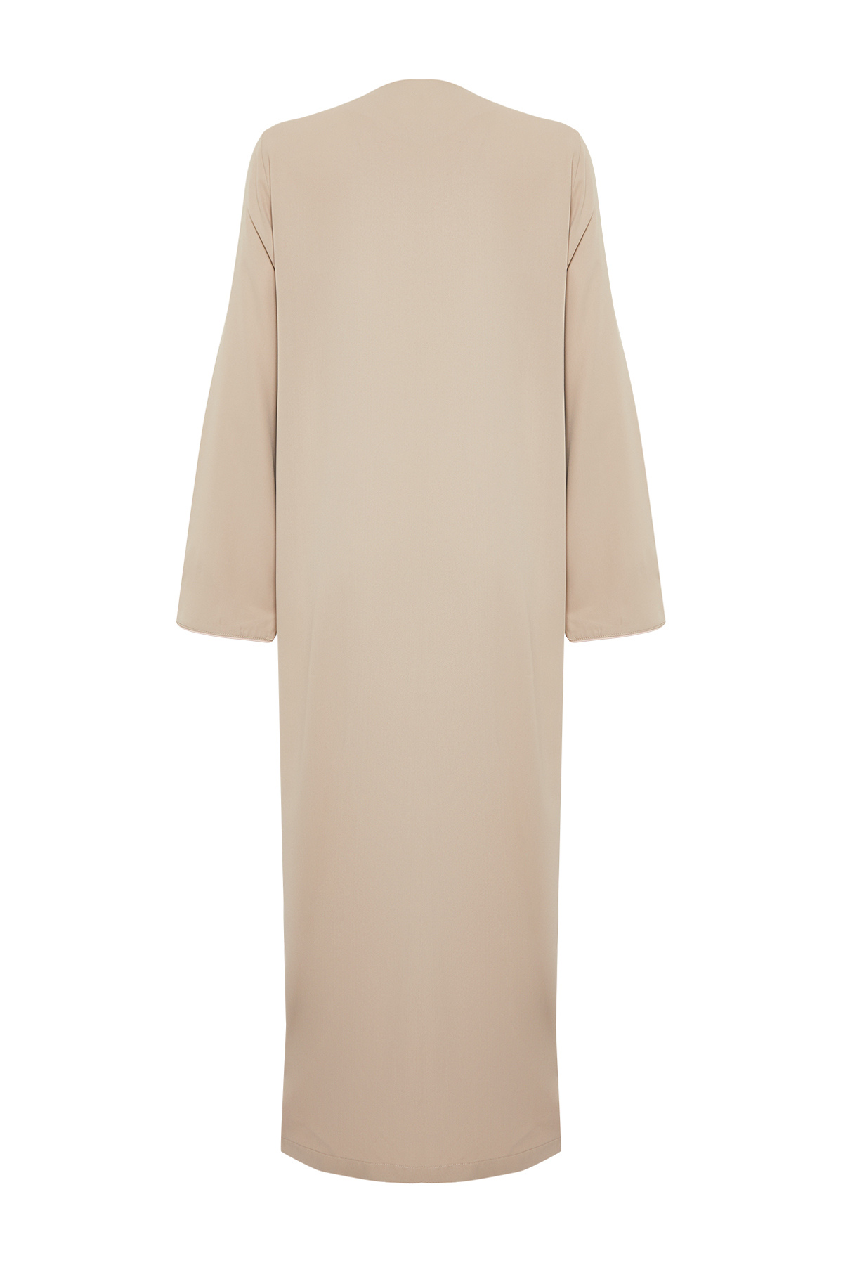 Trendyol Stone Pipe Aerobin Long Woven Cap & Abaya & Abaya