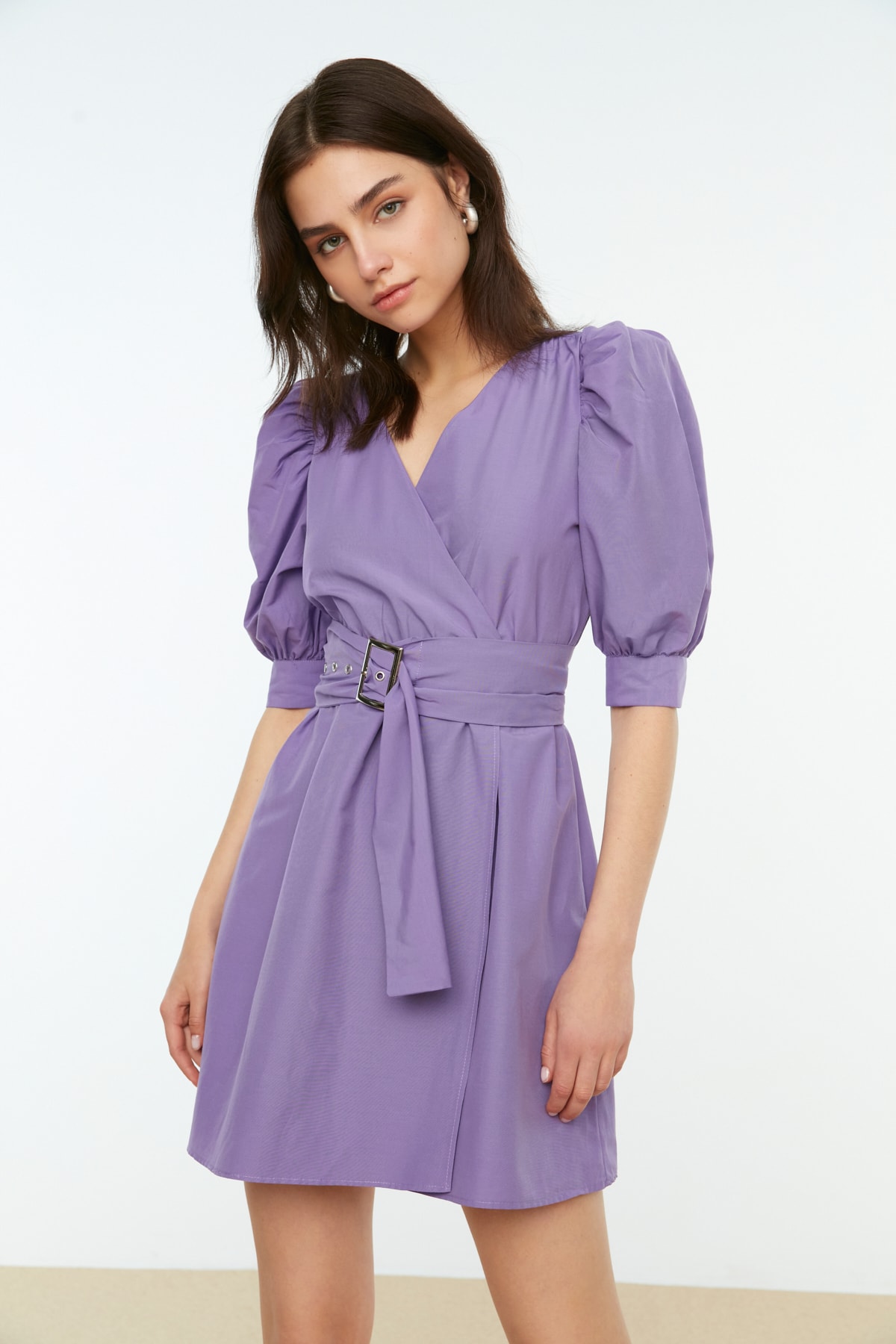 Rochie dama Trendyol Belt detailed