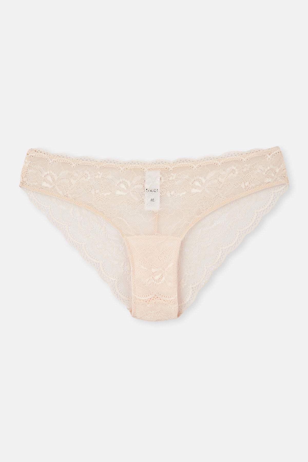 Levně Dagi Pink Nude Brazillian Panties