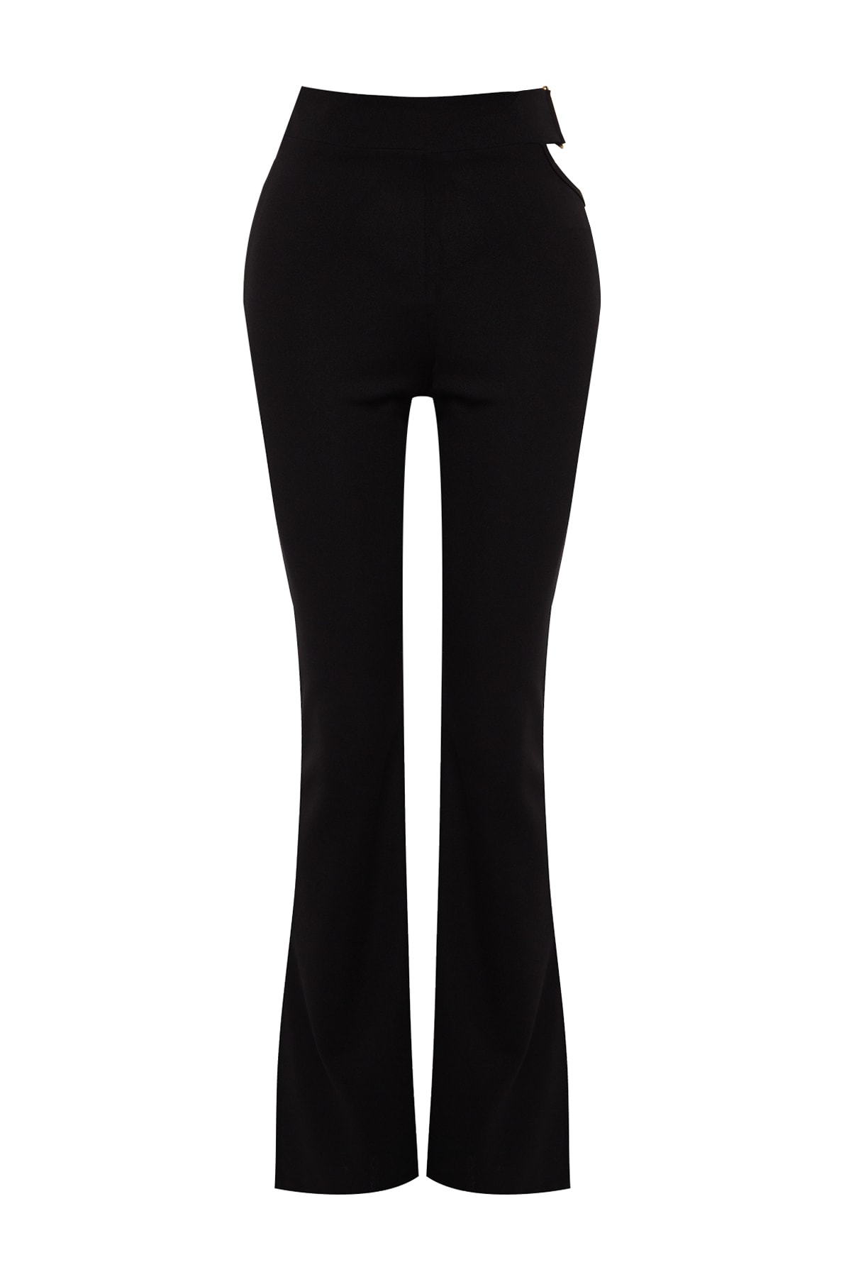 Trendyol Pants - Black - Wide leg