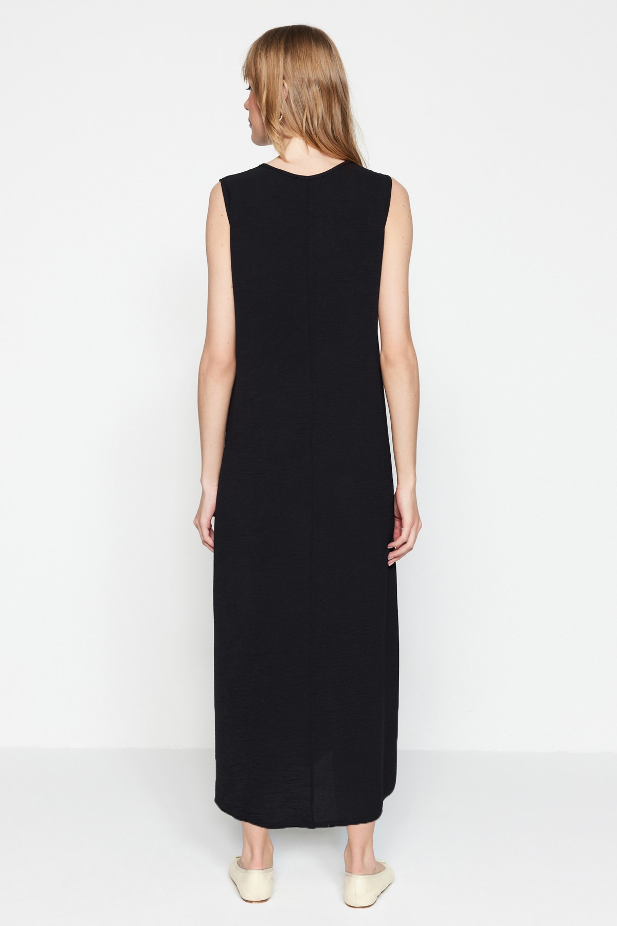 Trendyol negru-bej 2-pack Aerobin lenjerie de corp cu căptușeală țesută rochie