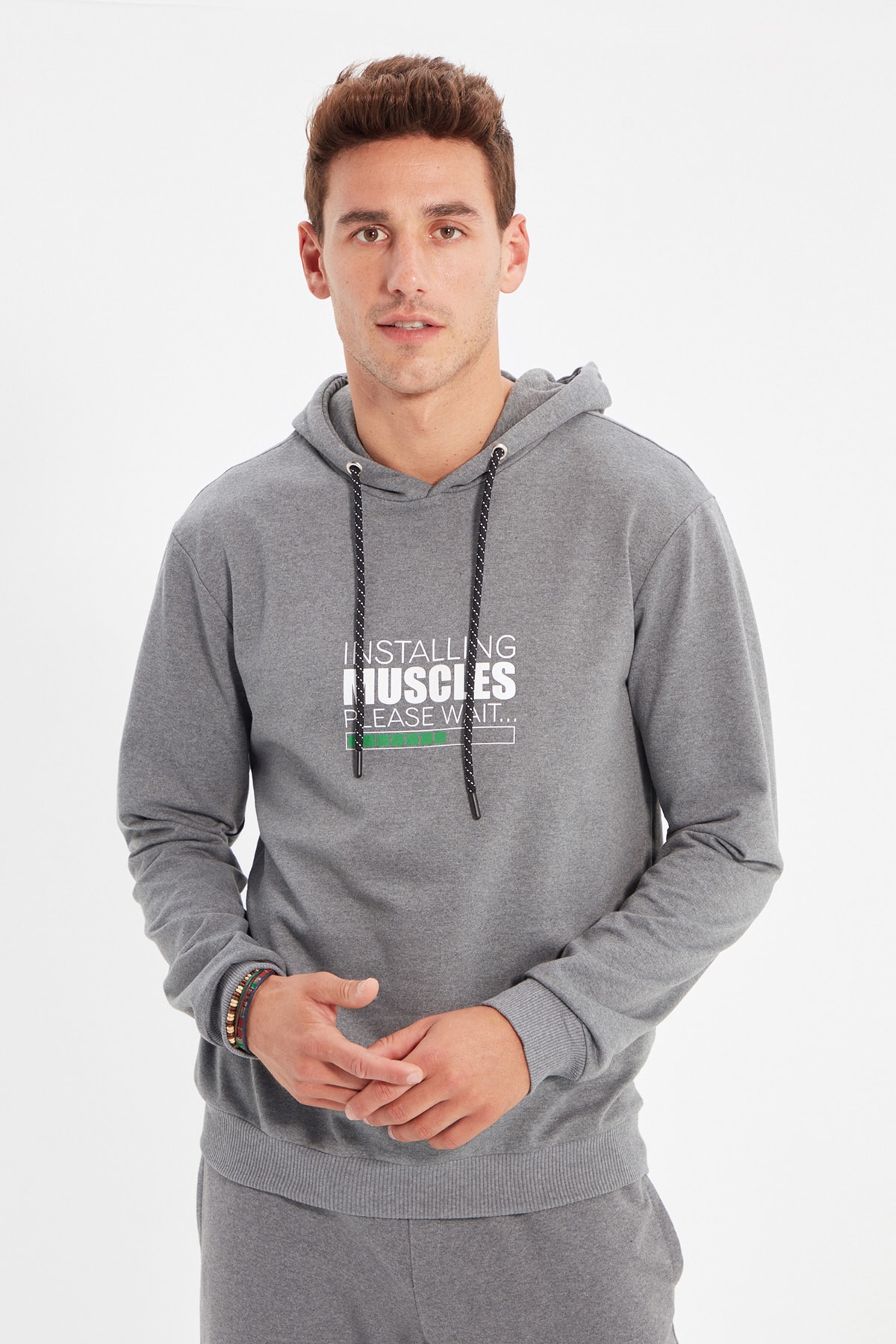 Trendyol Sweatshirt - Black - Regular fit