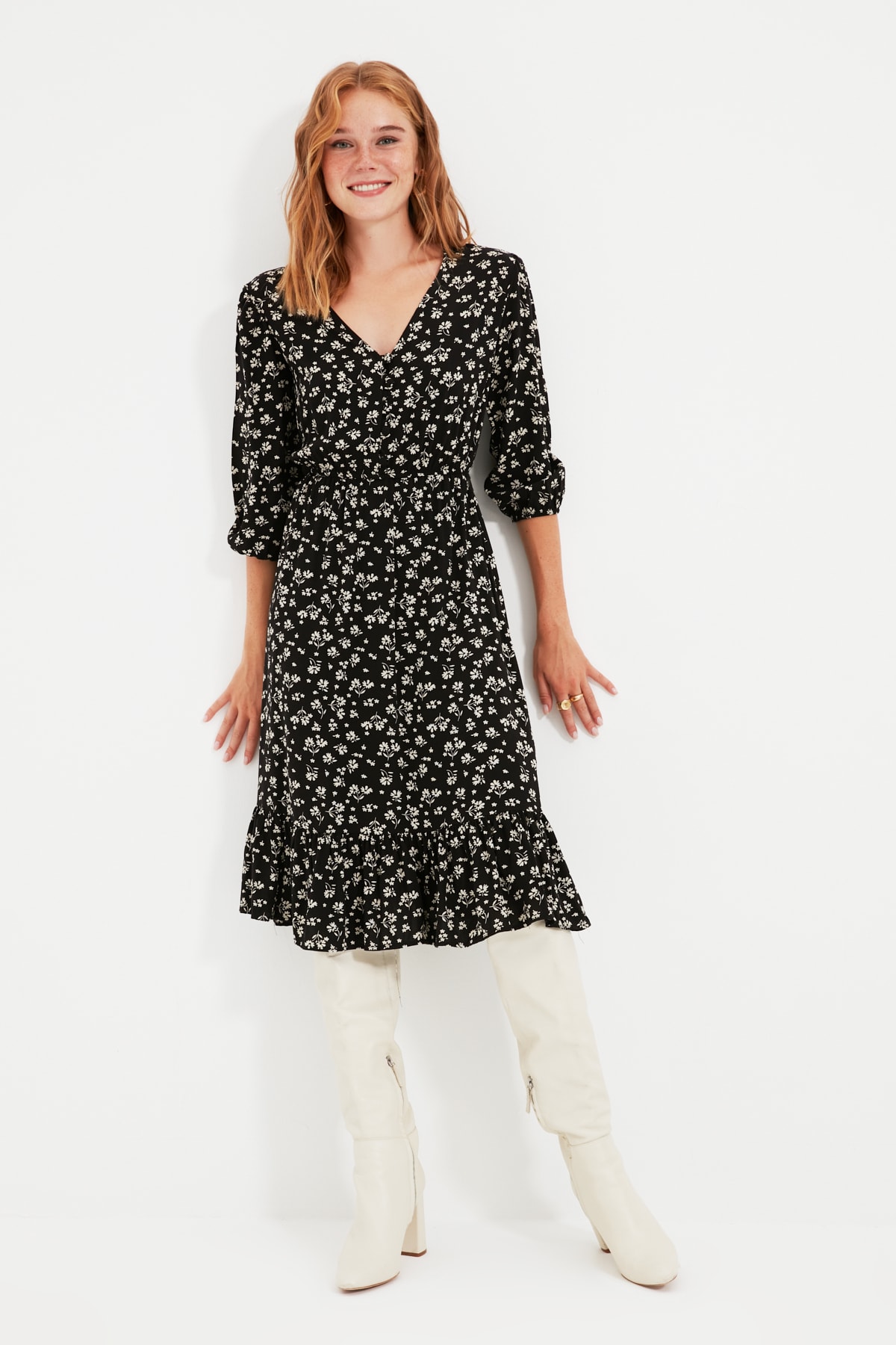 Rochie dama, Trendyol Floral Patterned