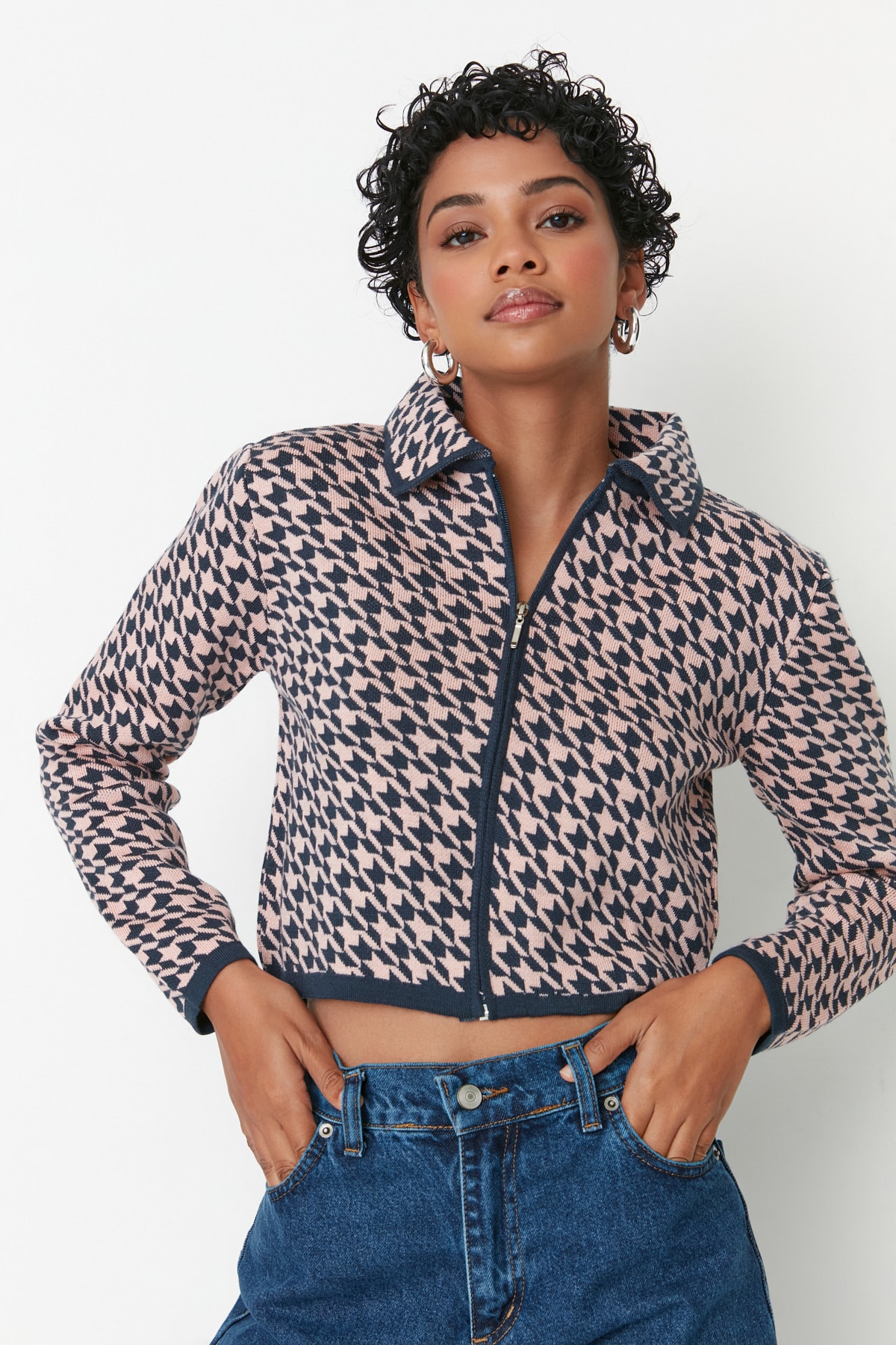 Trendyol Cardigan - Blau - Regular fit