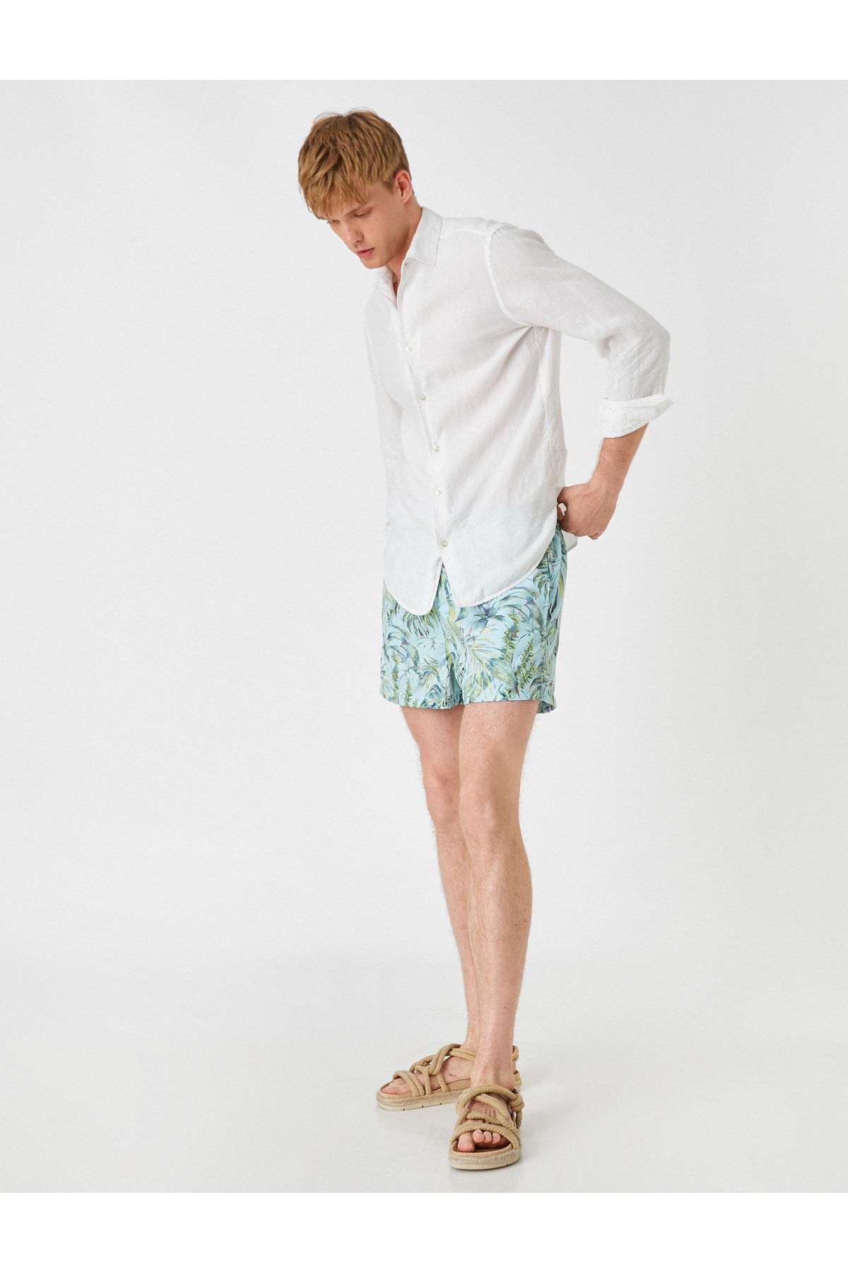 Koton Printed Marine Shorts