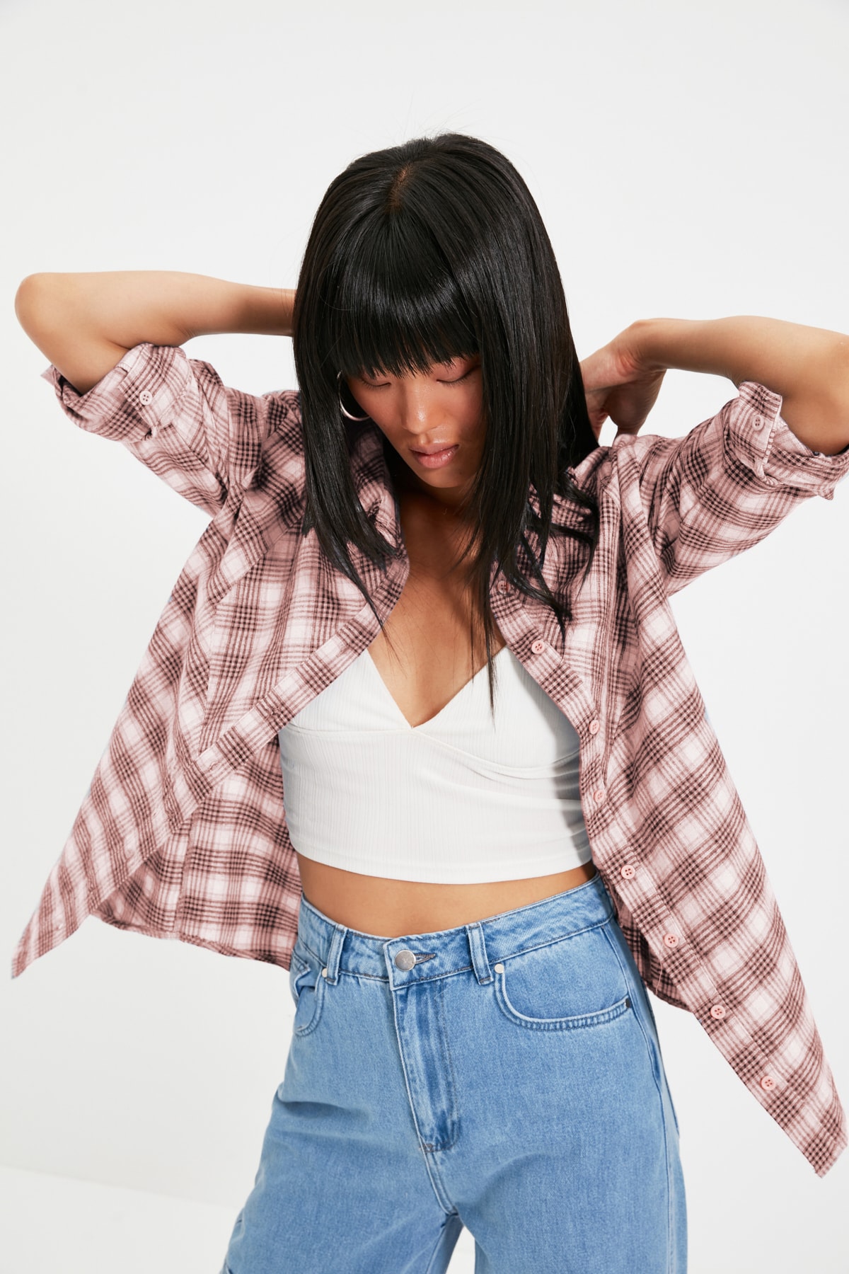 Trendyol Shirt - Rosa - Regular fit