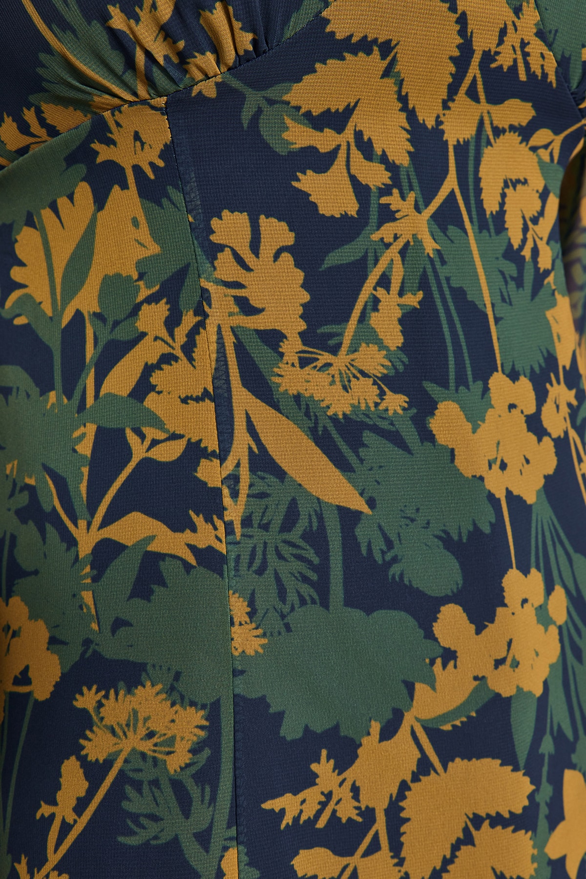 Rochie țesută țesută Trendyol Multi Color A-Cut