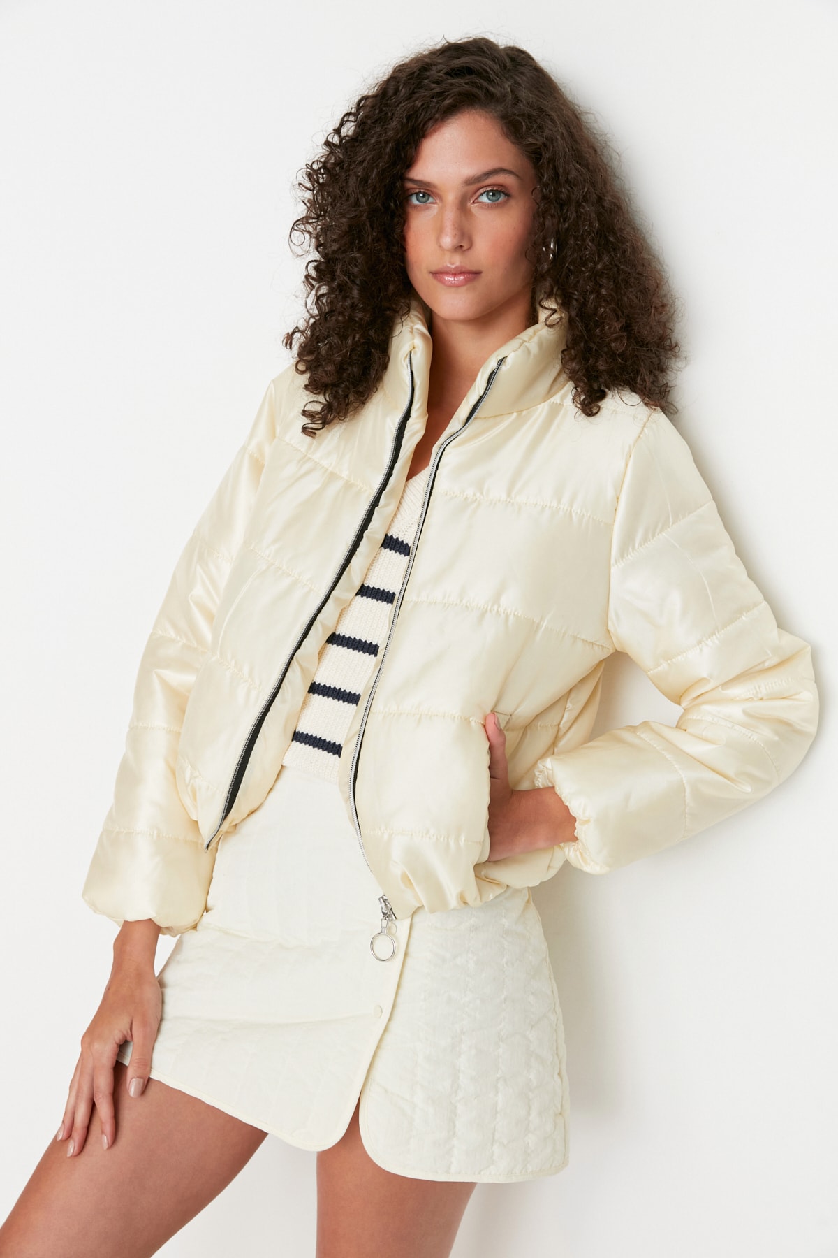 Chaqueta De Mujer Trendyol Quilted