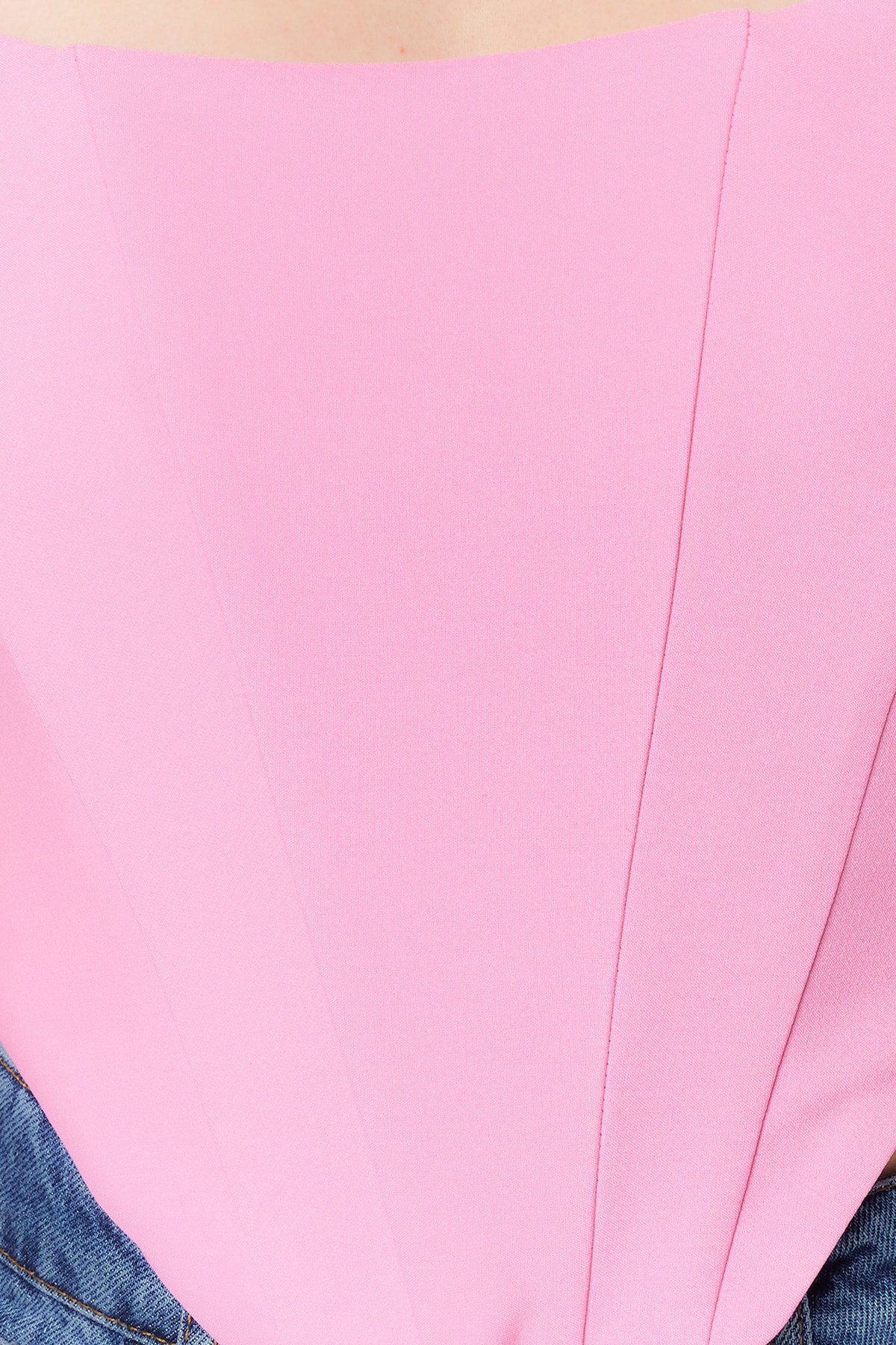 Top de dama Trendyol Strapless