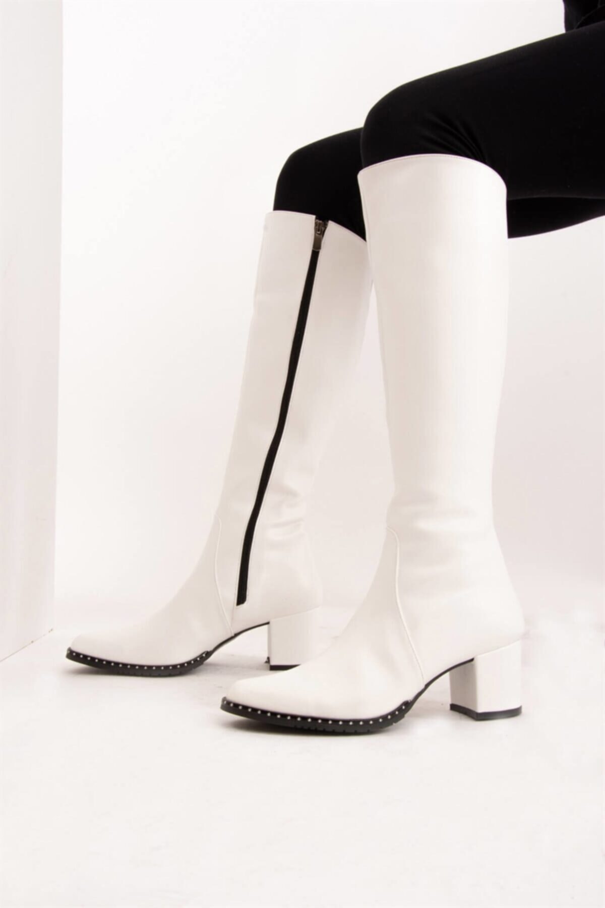 Fox Shoes White Women's Boots