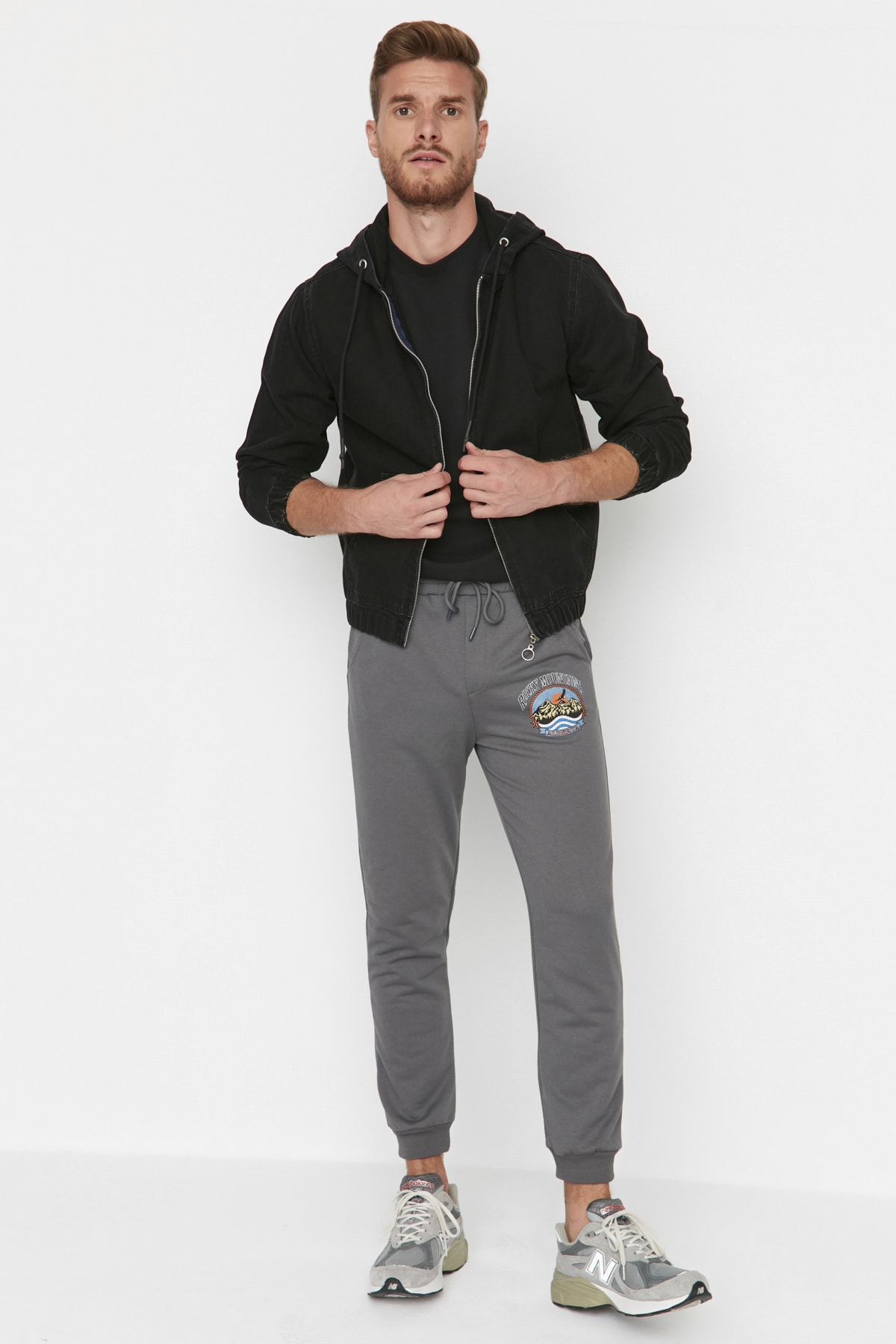 Trendyol Sweatpants - Gray - Relaxed