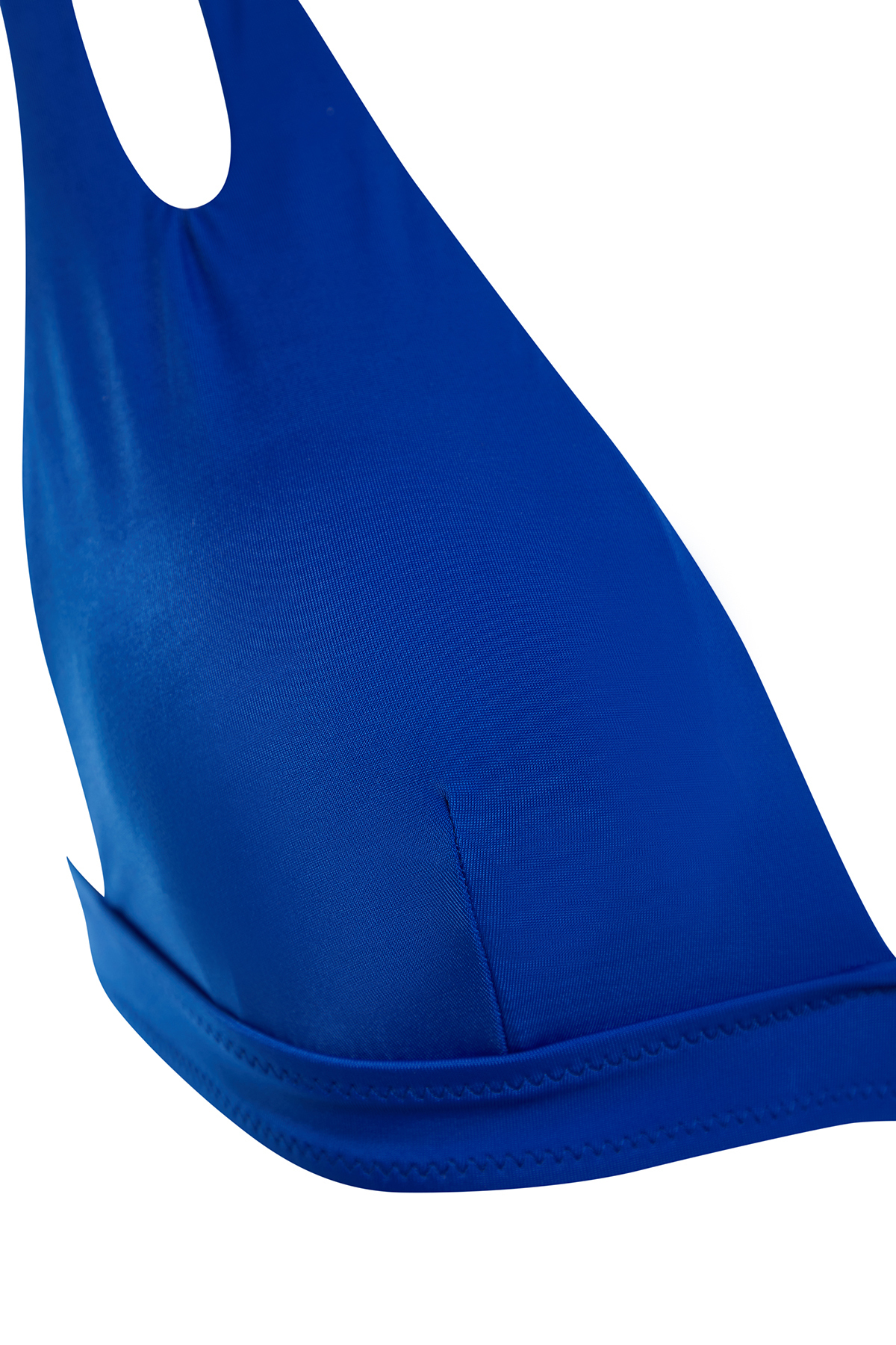 Trendyol Saks Triangle Cut Out/Windowed Bikini Top