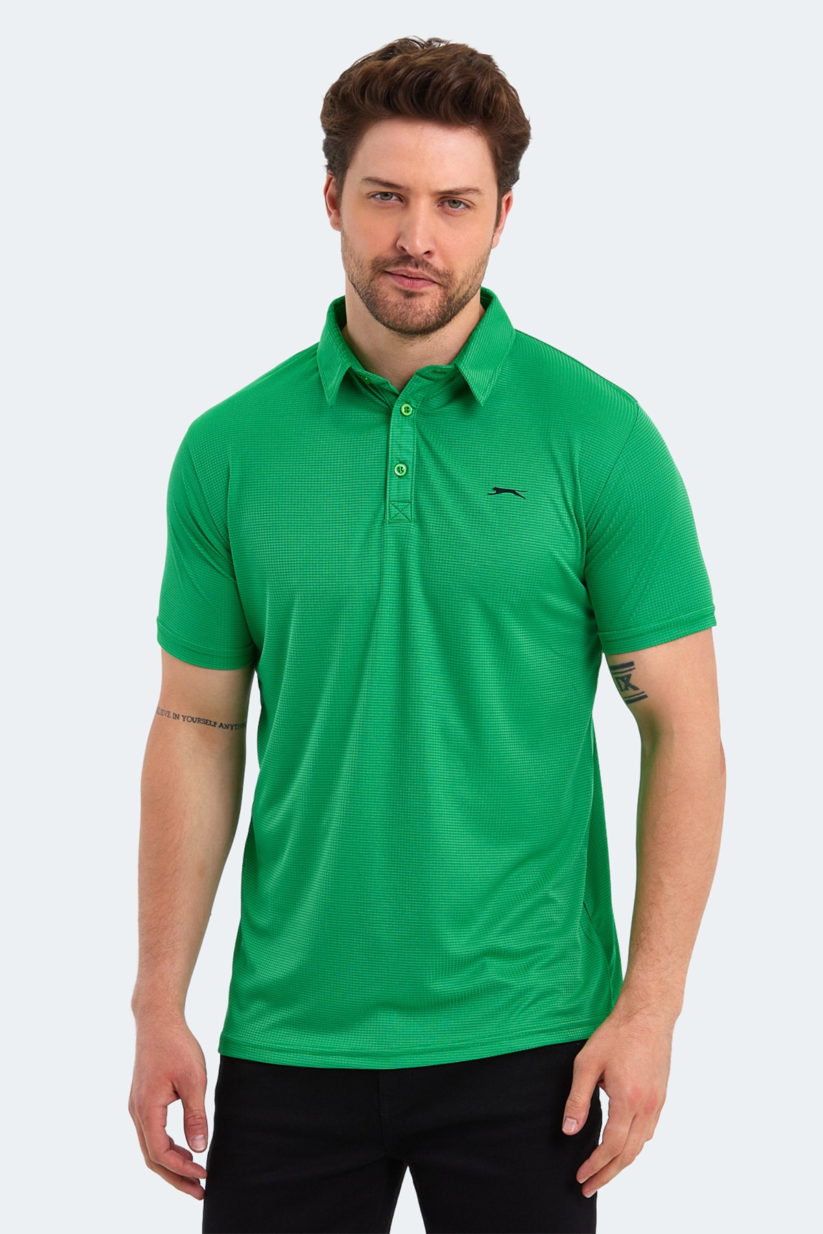 Levně Slazenger Sloan Pánské tričko zelené
