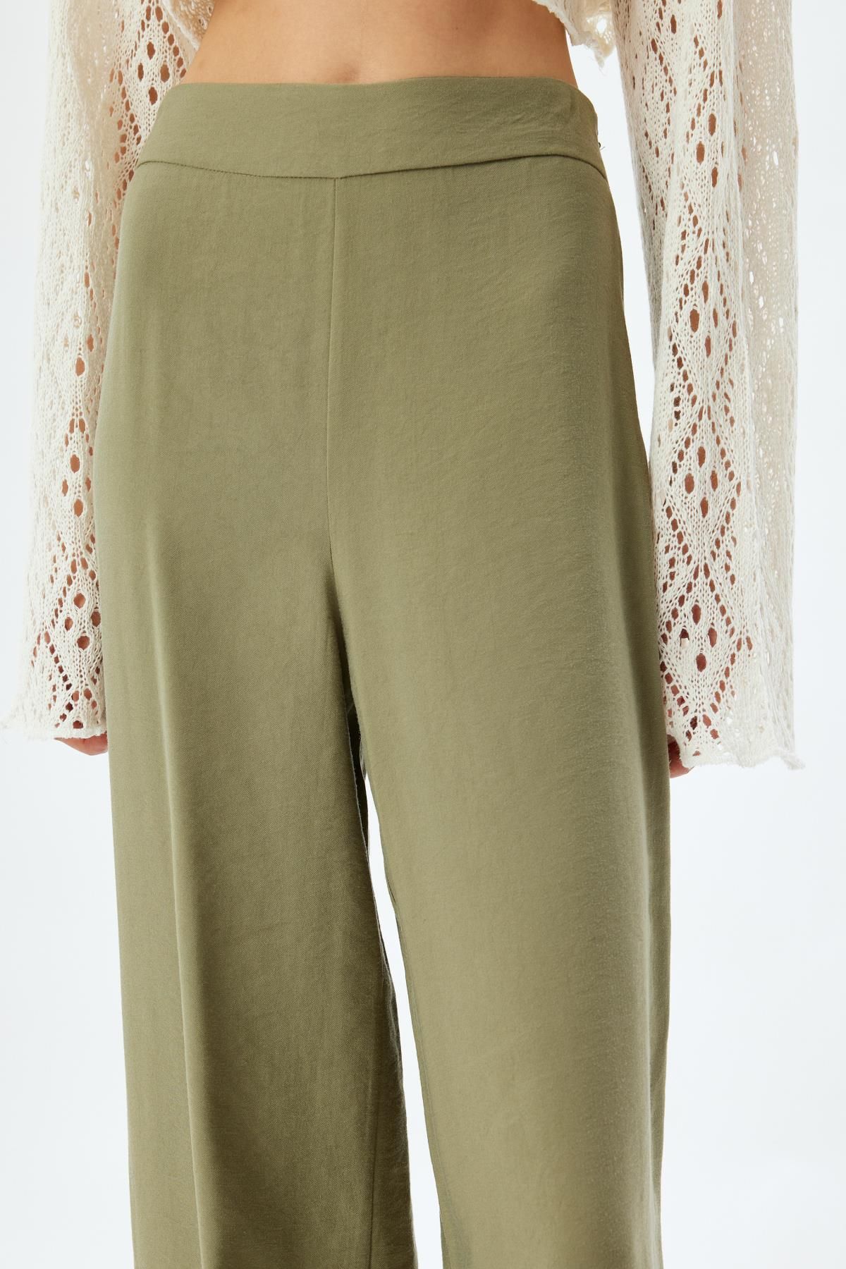 Koton Women's Khaki Pants