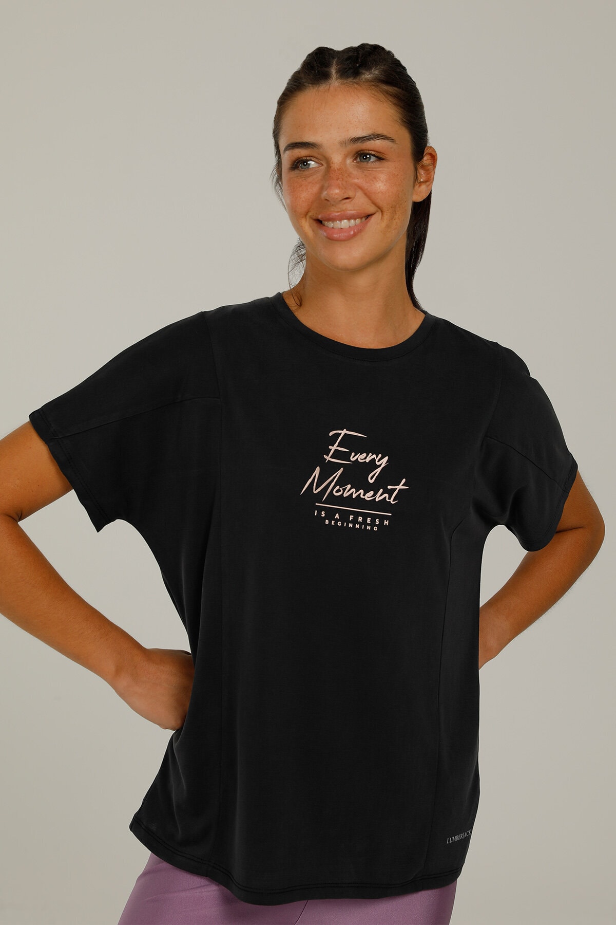 Levně Lumberjack Detailed T Women's Short Sleeve T-shirt