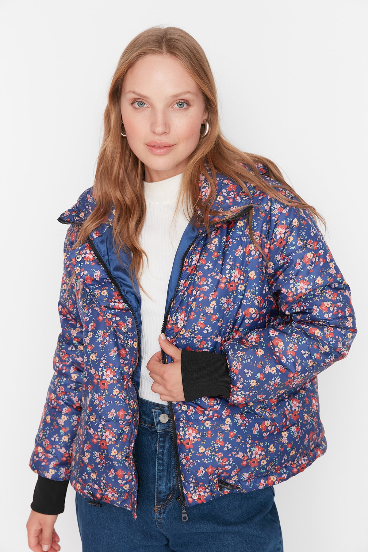 Trendyol Winter Jacket - Multi-color - Basic