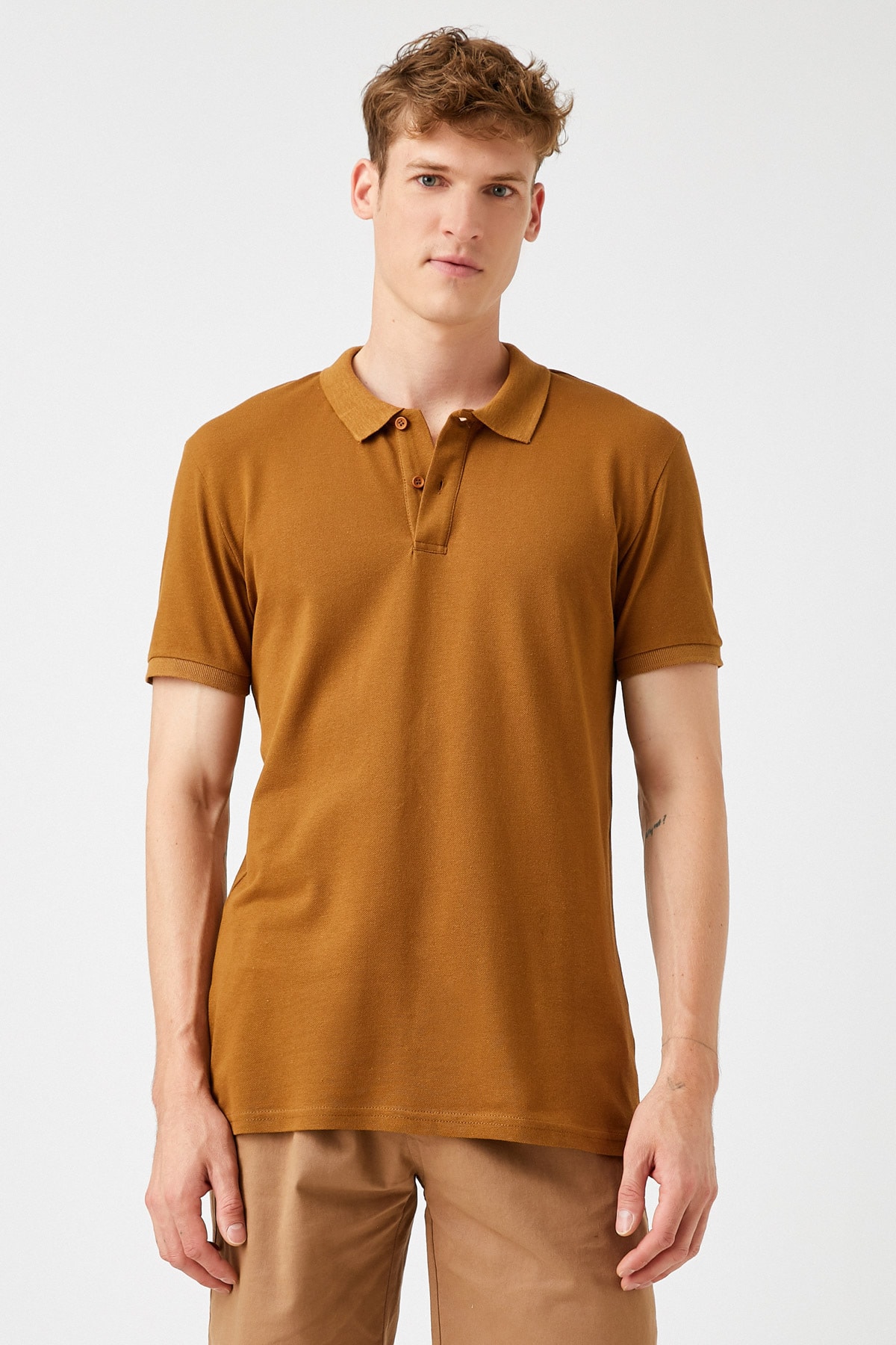 camel polo t shirt