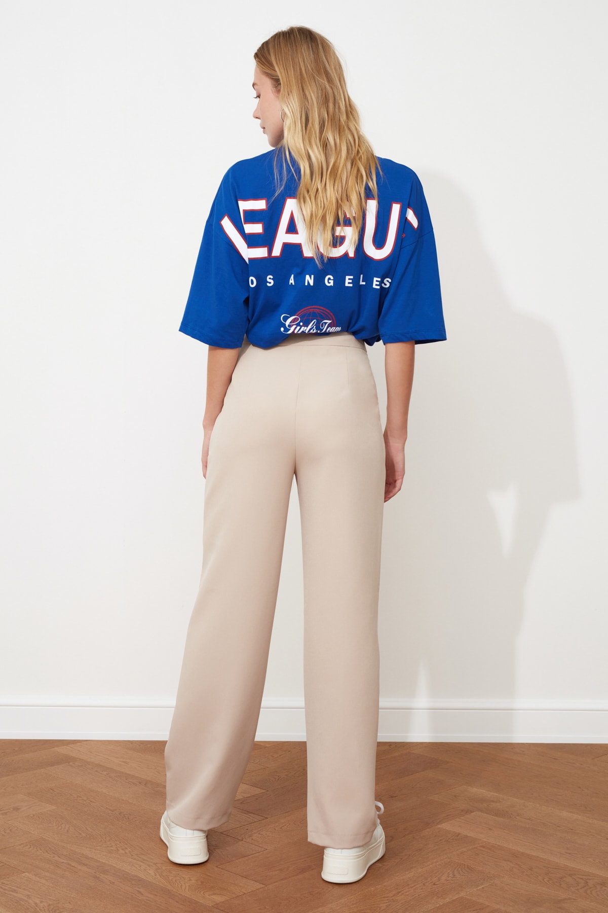 Pantaloni dama Trendyol Flat Cut