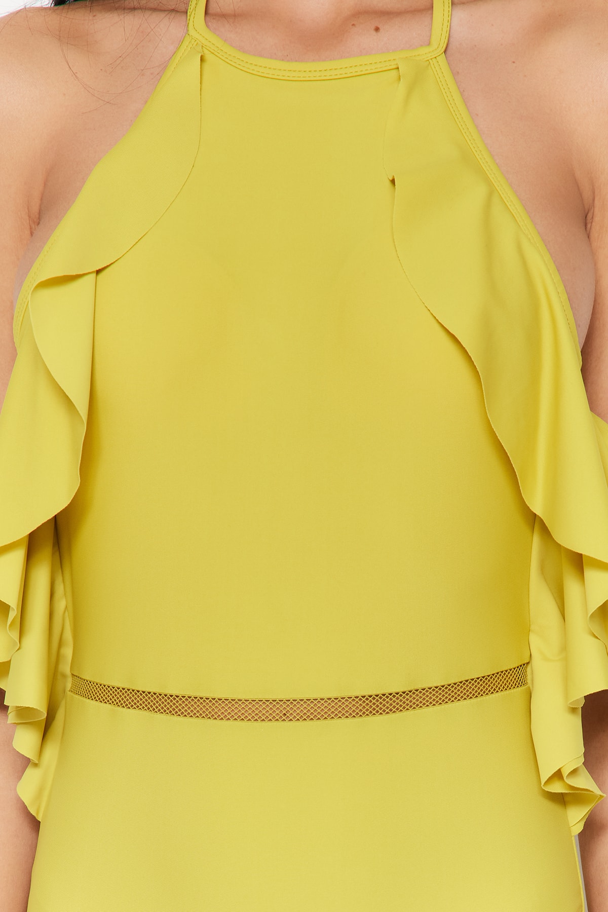 Costum de baie complet pentru femei Trendyol Frill Detailed