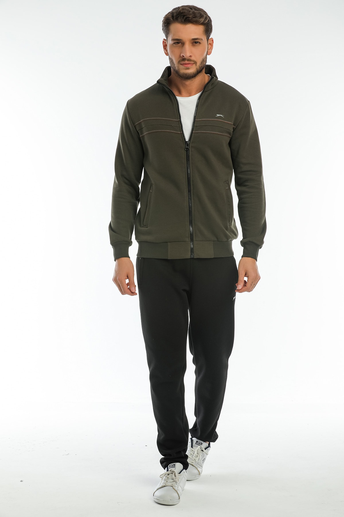 Slazenger Yeshua Men's Tracksuit Suit Khaki