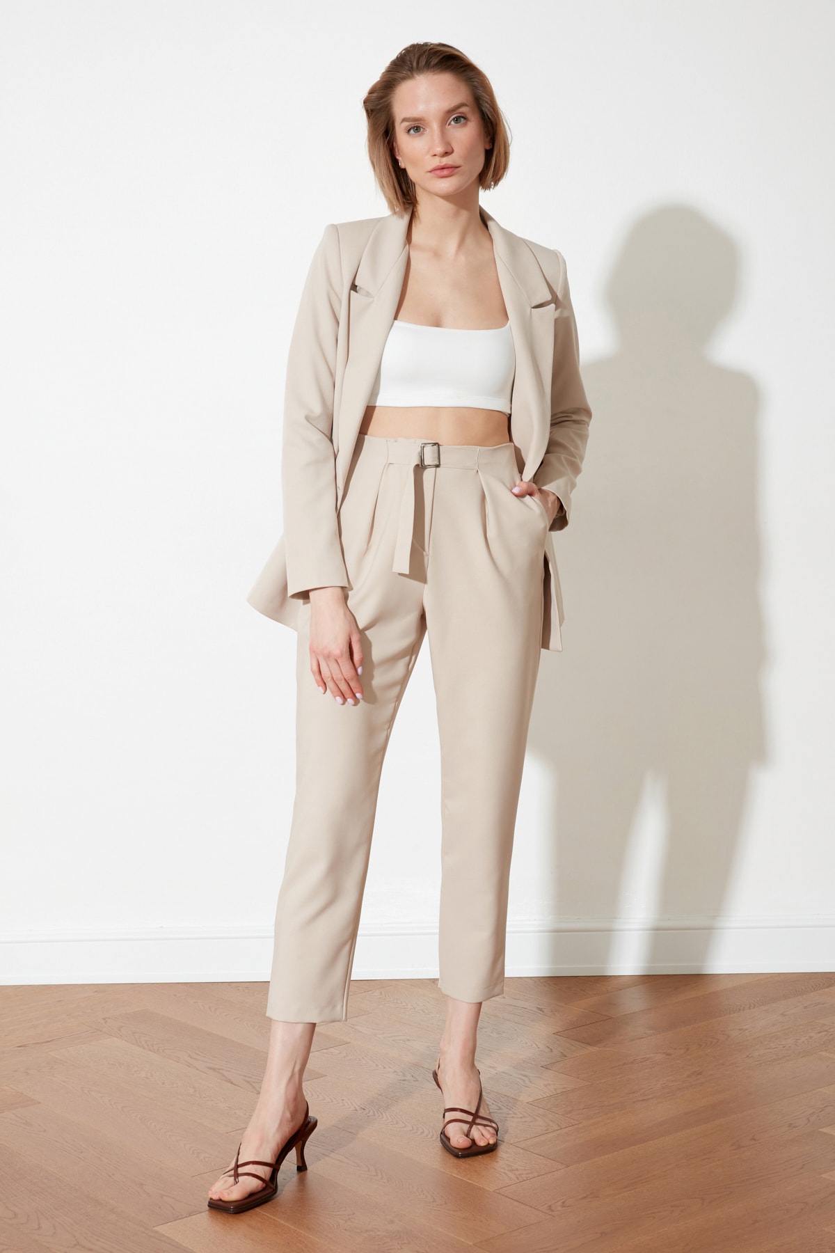 Women's pants Trendyol High Waist