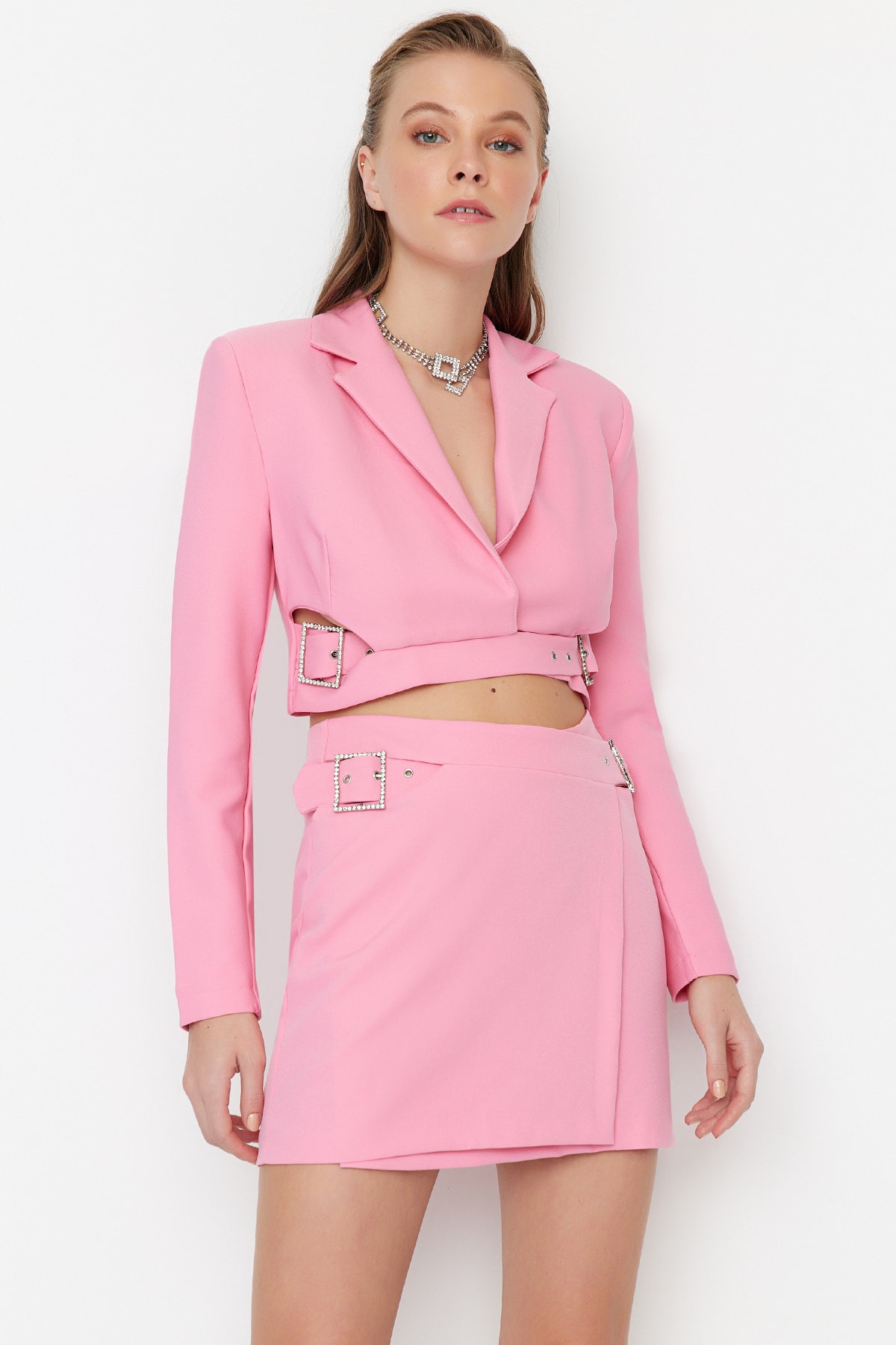 Trendyol Skirt - Pink - Mini