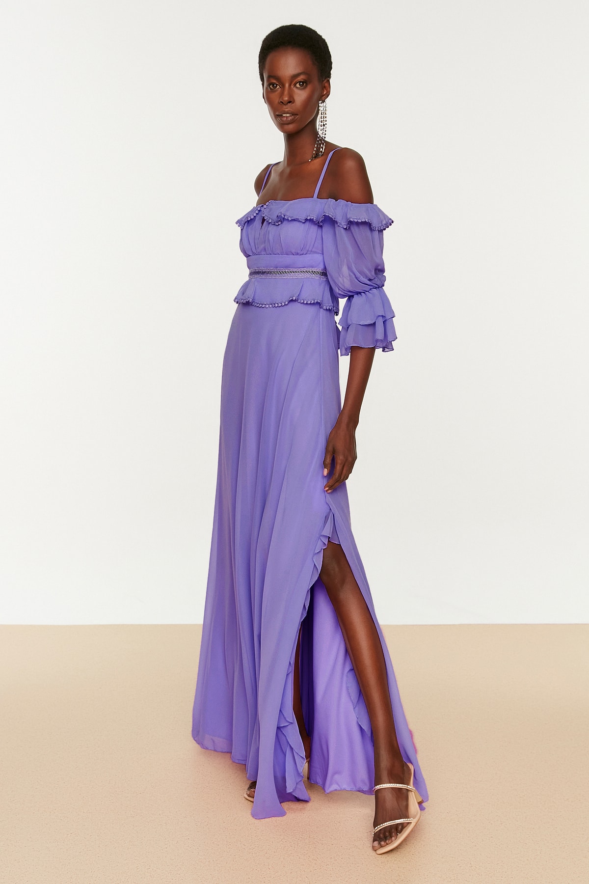 Rochie dama, Trendyol Frill Detailed